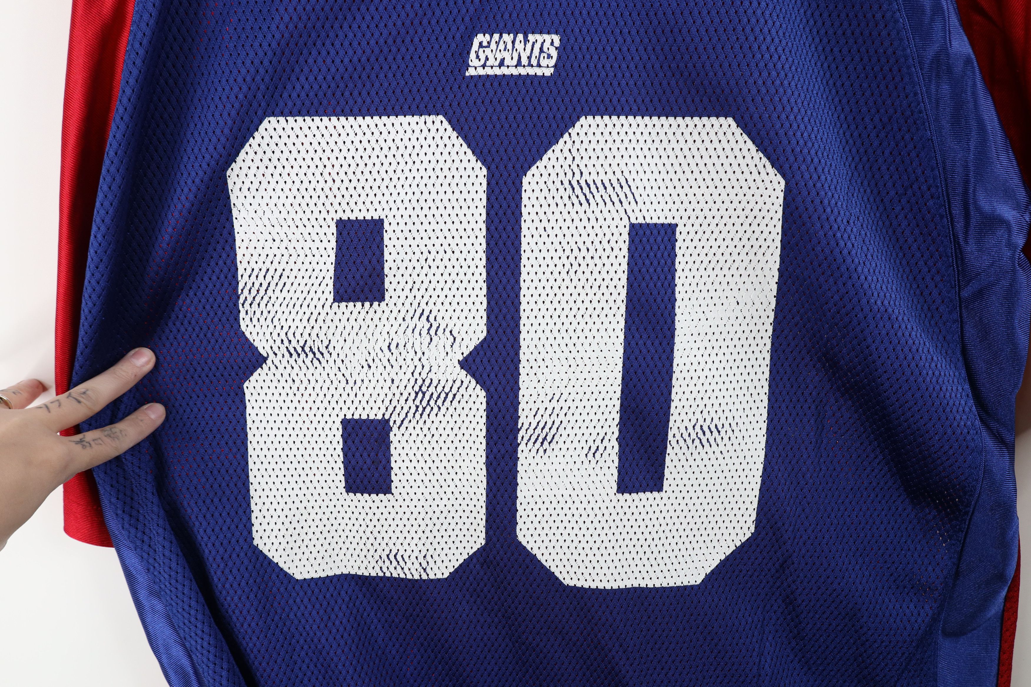 Reebok Vintage Reebok Jeremy Shockey New York Giants Jersey Size US L / EU 52-54 / 3 - 5 Thumbnail