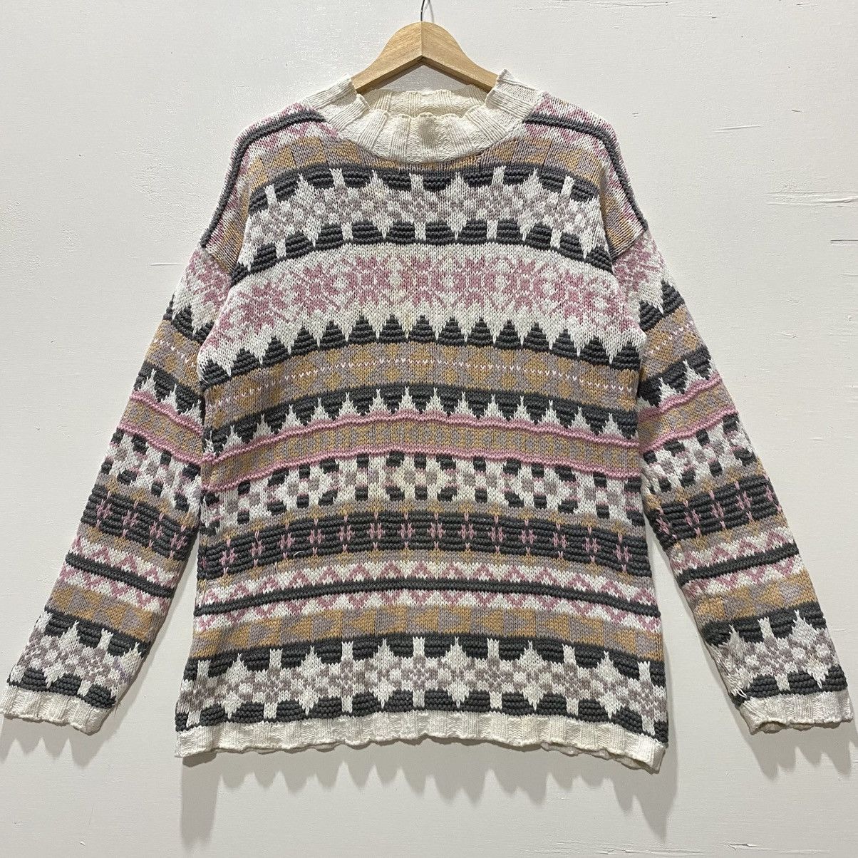 Homespun Knitwear × Japanese Brand × L.L. Bean L.L. Bean U.S.A Winter Knitted Sweater Size US L / EU 52-54 / 3 - 1 Thumbnail