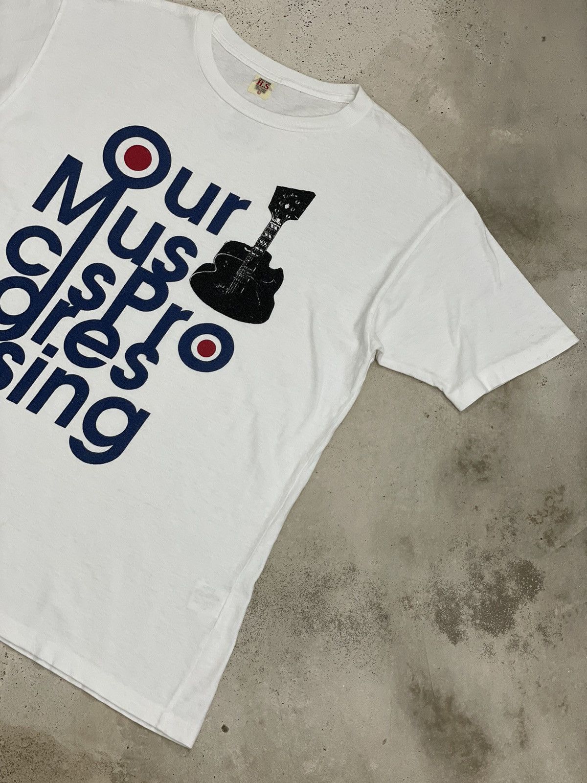 Merc × Vintage Vintage Heritage Stone Our Music Progressing Mods Size US L / EU 52-54 / 3 - 4 Thumbnail