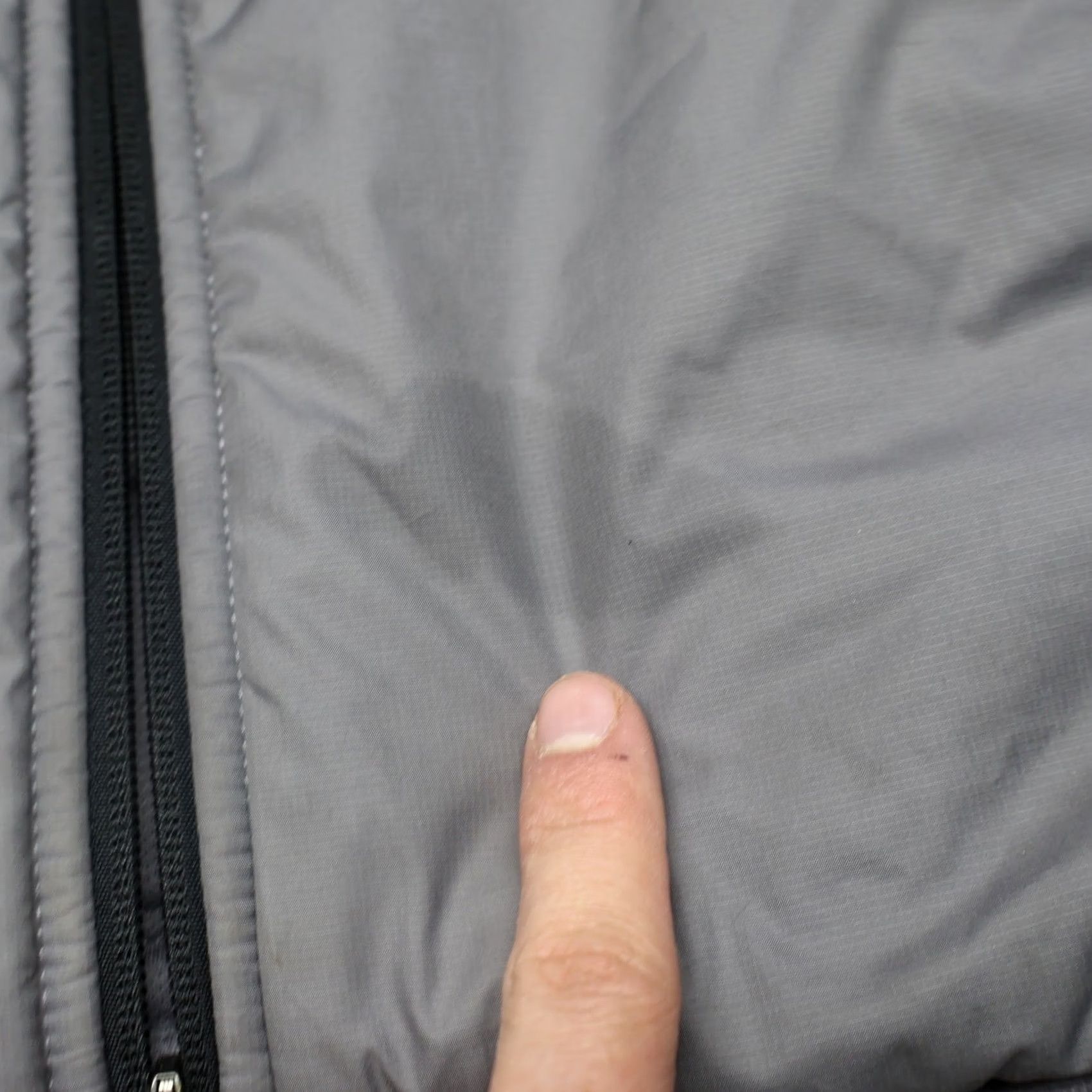 Nike Nike Jacket Mens Medium Grey Quilted Hybrid Full Zip Therma Insulated Puffer Size US M / EU 48-50 / 2 - 6 Thumbnail