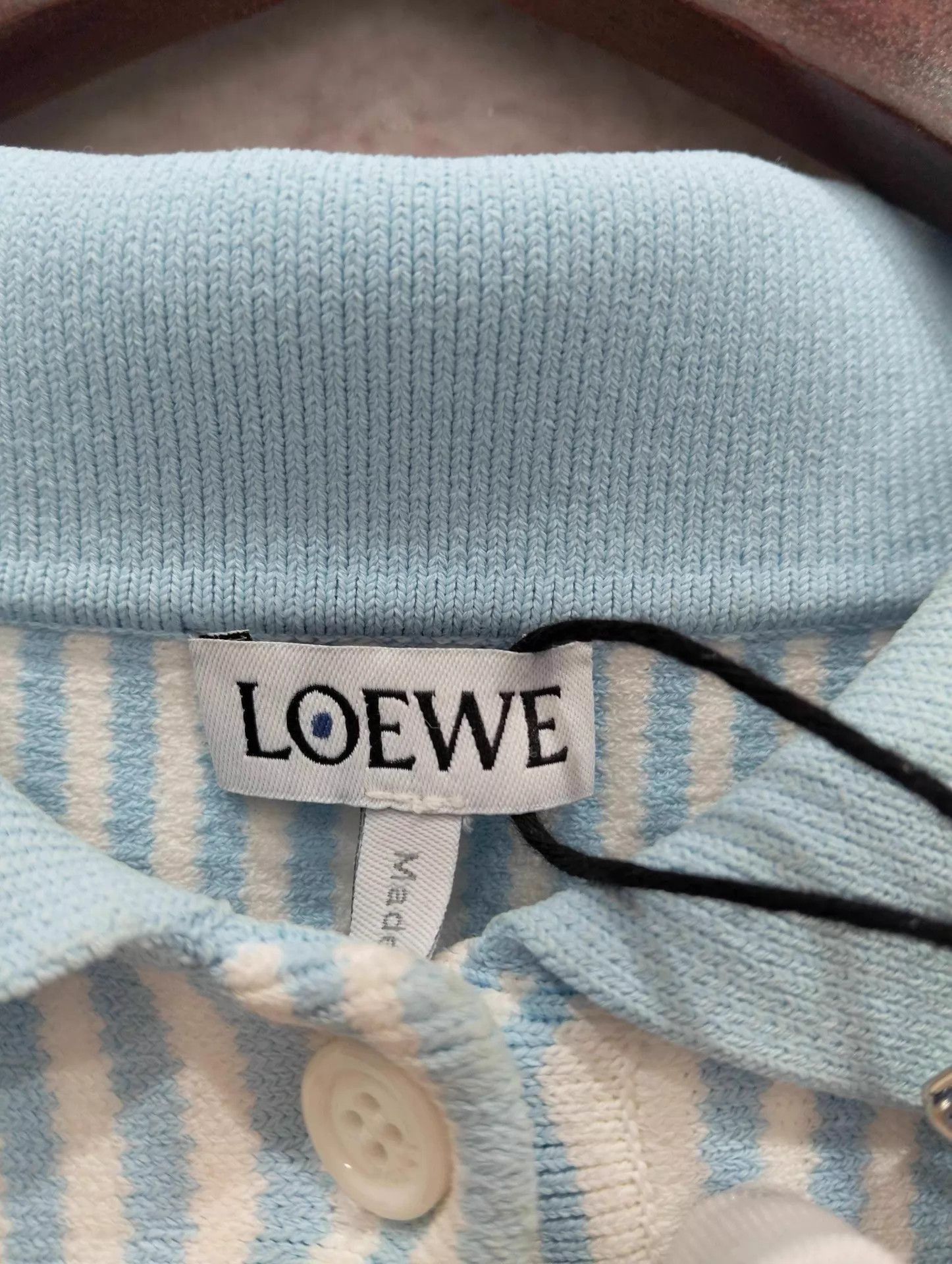 Loewe LOEWE collared pleated short-sleeve short dress M Size M / US 6-8 / IT 42-44 - 3 Thumbnail