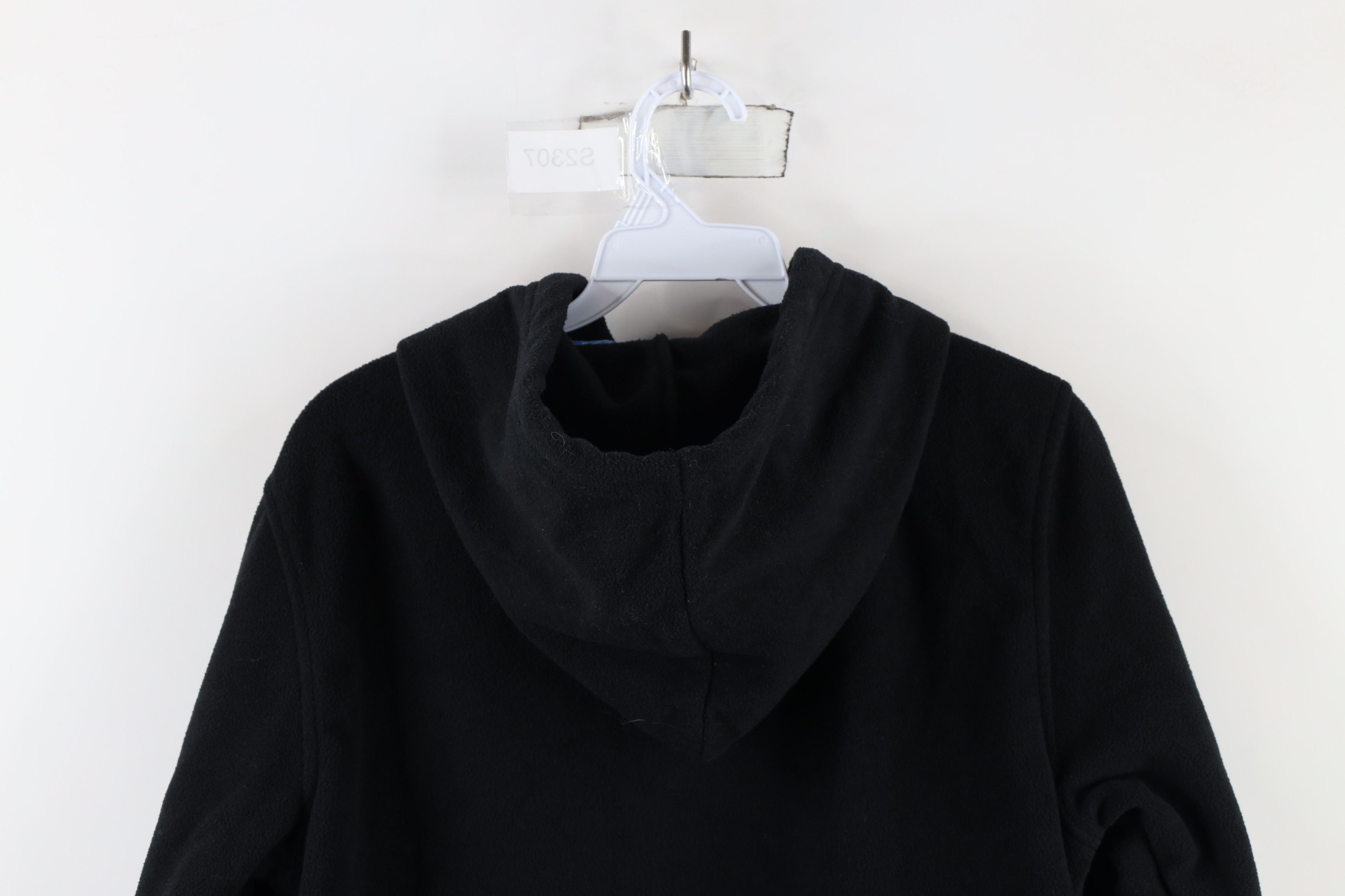 Disney × Vintage Vintage Disney Tinker Bell Snowflake Fleece Hoodie Black Size L / US 10 / IT 46 - 8 Thumbnail