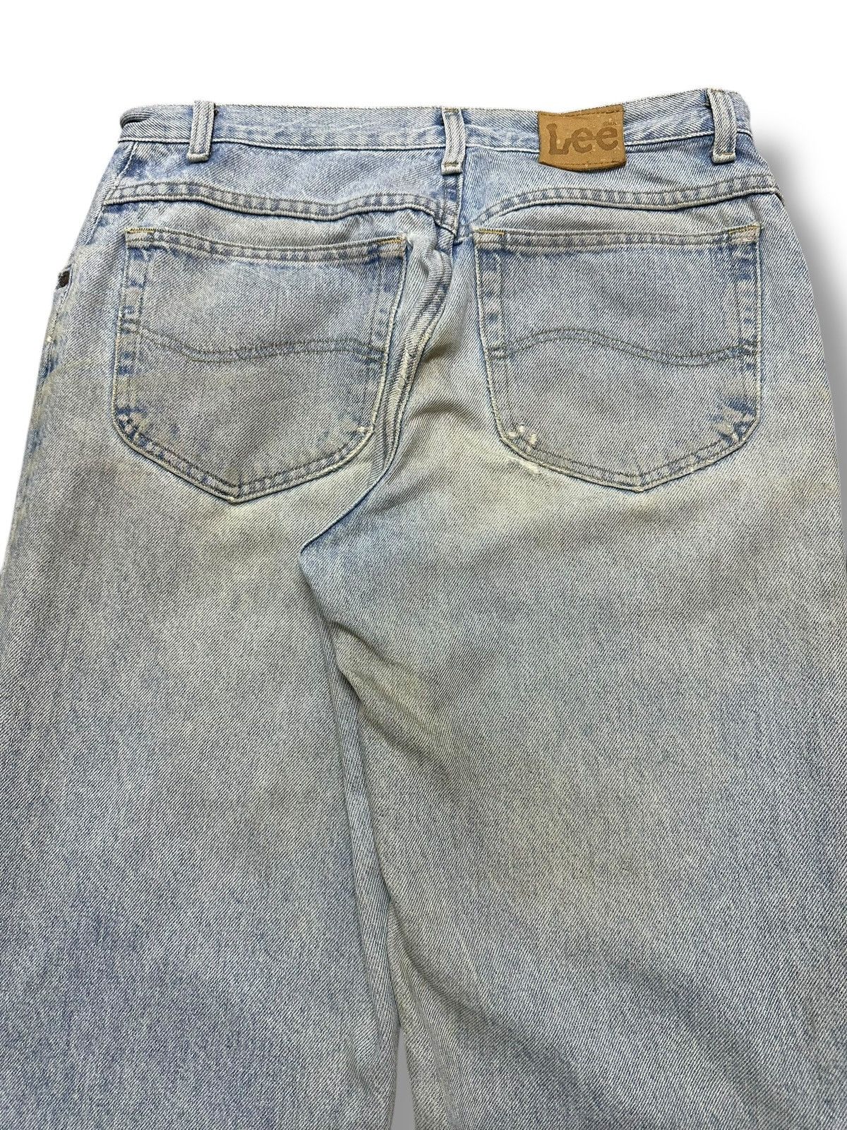 Lee Lee Distressed Jeans With Baggy Loose Style With Faded Wash Size US 30 / EU 46 - 6 Thumbnail