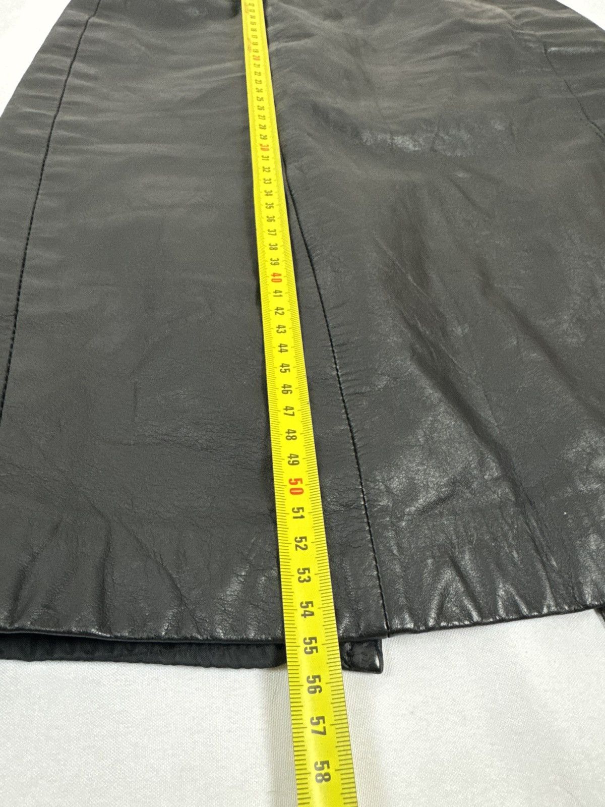 Wilsons Leather 100% Leather High-waisted Pencil Skirt s / 36 Size 27" / US 4 / IT 40 - 11 Thumbnail