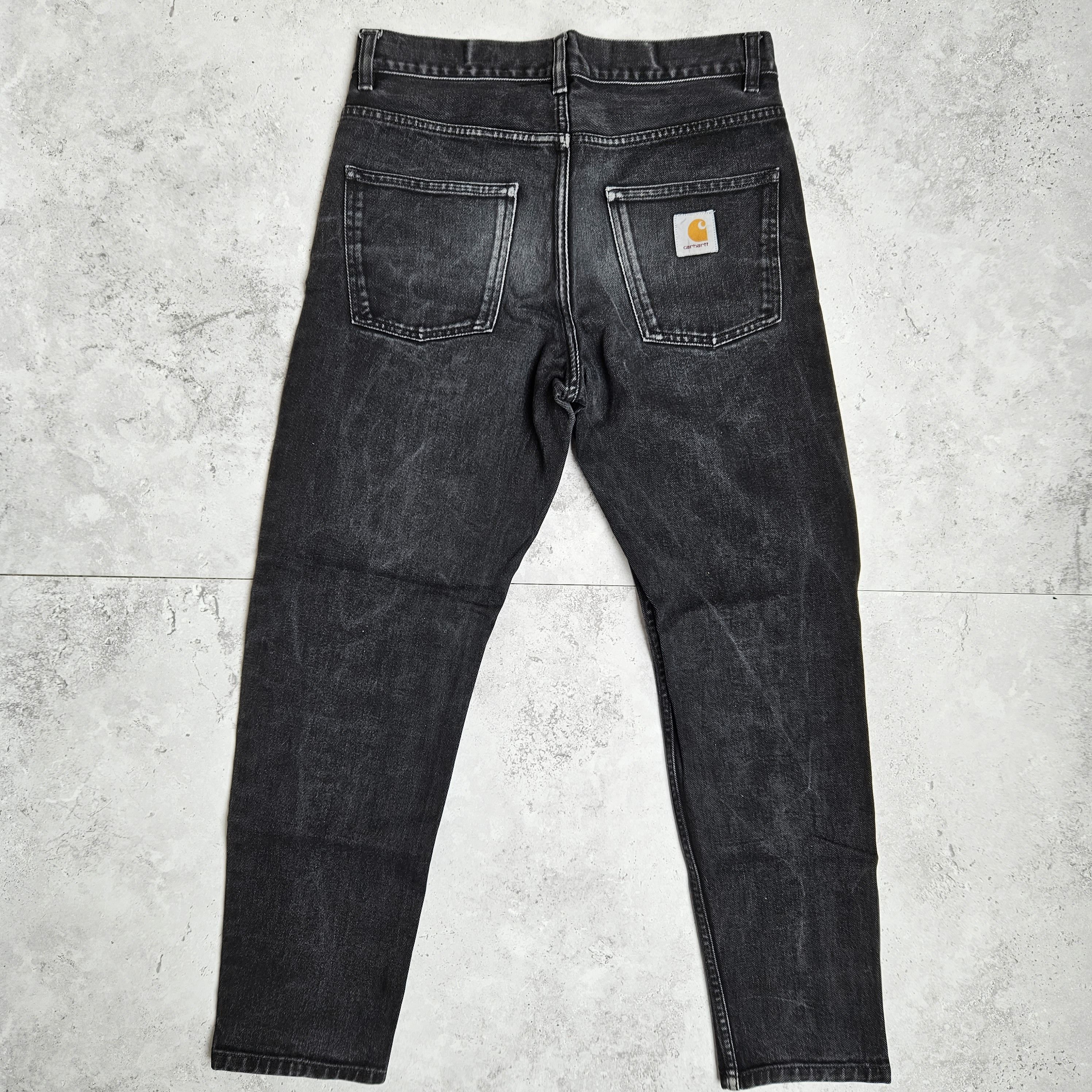 Carhartt × Carhartt Wip Carhartt Wip Black Denim Jeans Size US 29 - 2 Thumbnail