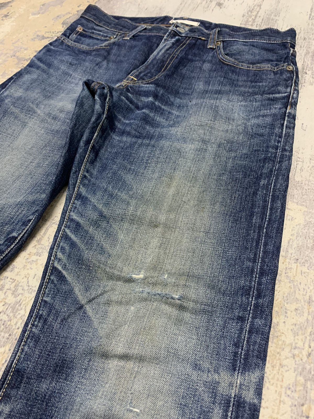 Hysteric Glamour Japanese Uniqlo Denim Undercover Style Jeans 32x29 Size US 32 / EU 48 - 6 Thumbnail