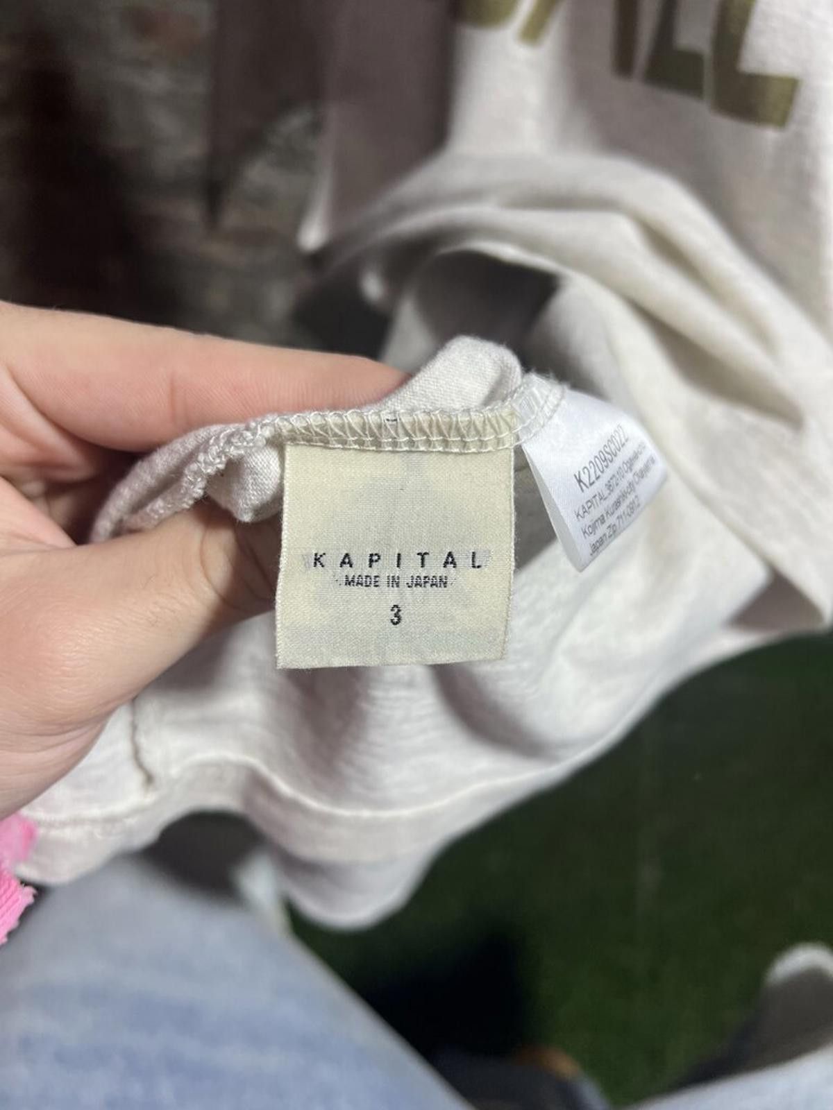 Kapital Kapital Country Shirt Sz. 3 Size ONE SIZE - 3 Thumbnail