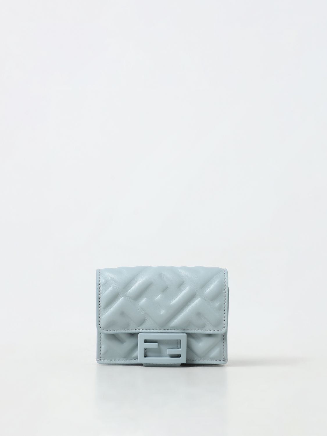 image of Fendi Wallet Woman Blue, Women's