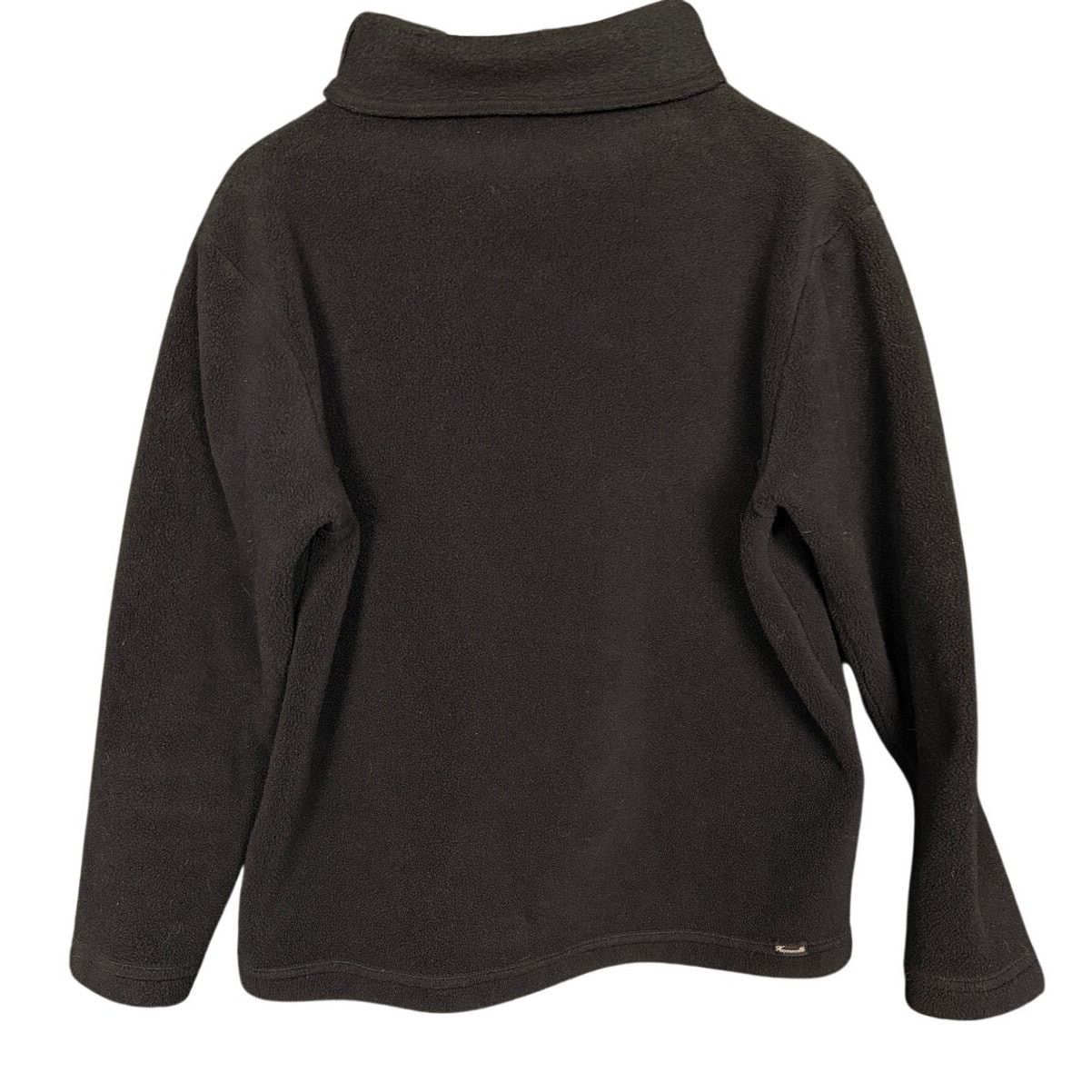 Faconnable Faconnable Black Fleece Turtleneck Pullover Sweatshirt S Size S / US 4 / IT 40 - 1 Thumbnail