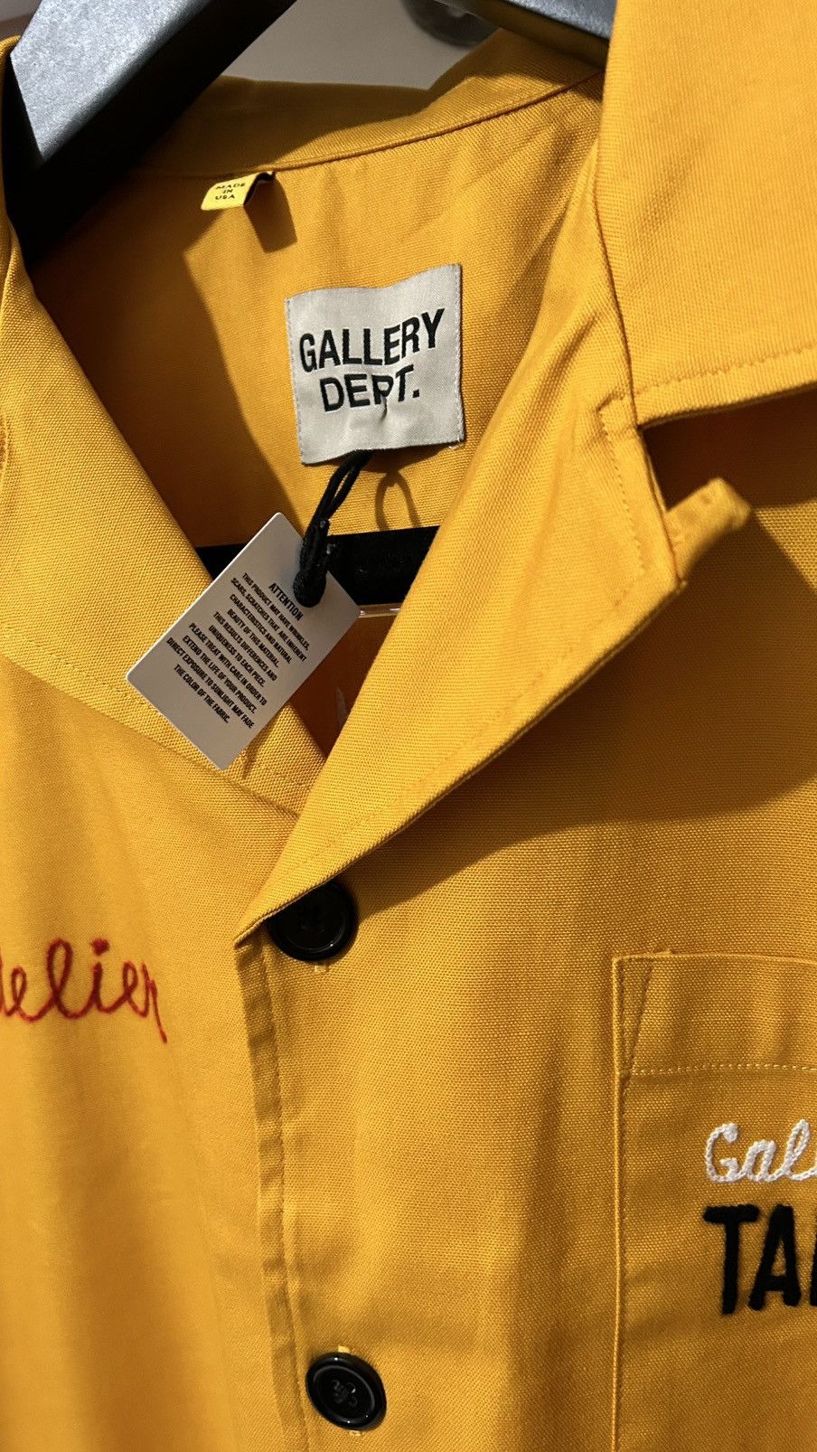 Gallery Dept. Gallery Dept Yellow Atelier Parker Short S Button Medium Size US M / EU 48-50 / 2 - 7 Thumbnail