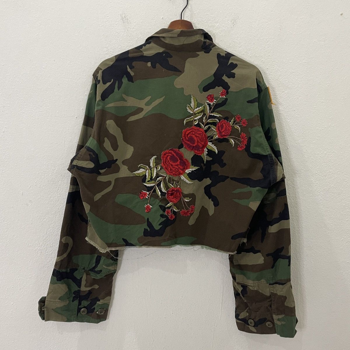 Japanese Brand After Party Us Army Croptop Jacket Size XL / US 12-14 / IT 48-50 - 6 Thumbnail