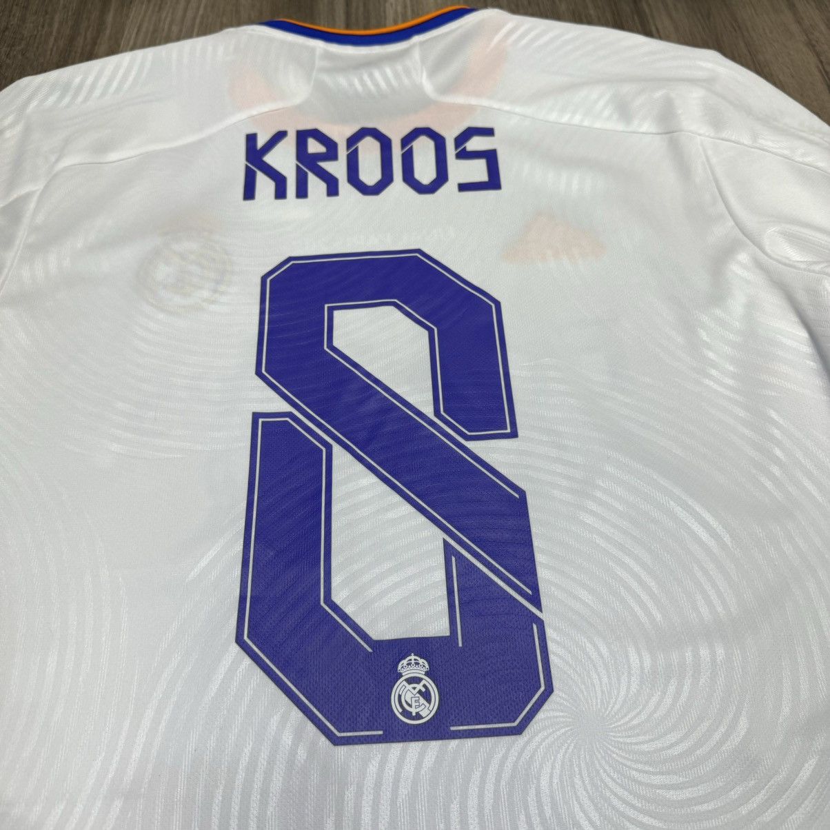 Adidas Real Madrid 2022 champions league final shirt #8 Kroos(bnwt) Size US M / EU 48-50 / 2 - 4 Thumbnail