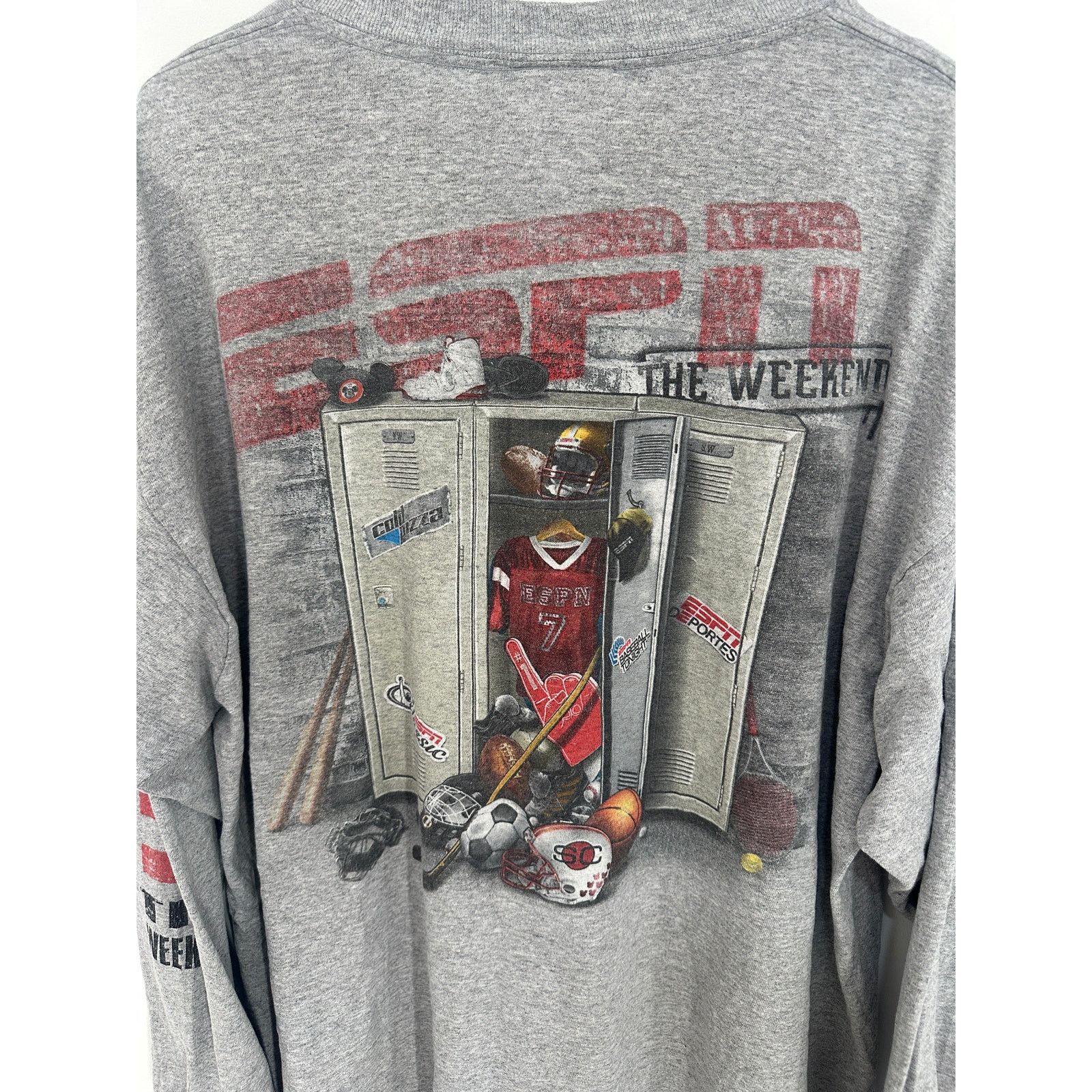 Vintage 2000s ESPN Long Sleeve Shirt - XL Size US XL / EU 56 / 4 - 6 Thumbnail