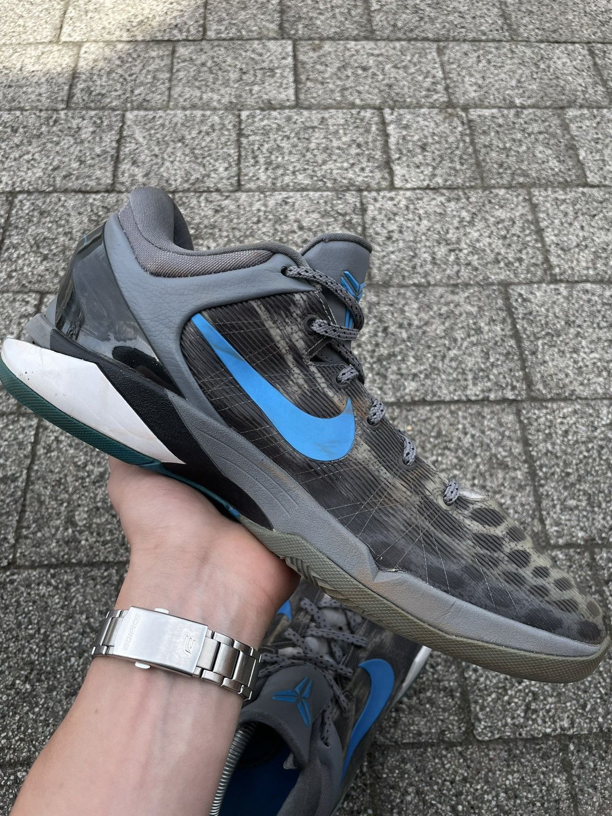 Nike Nike Kobe 7 Grey Cheetah Size US 12.5 / EU 45-46 - 9 Thumbnail