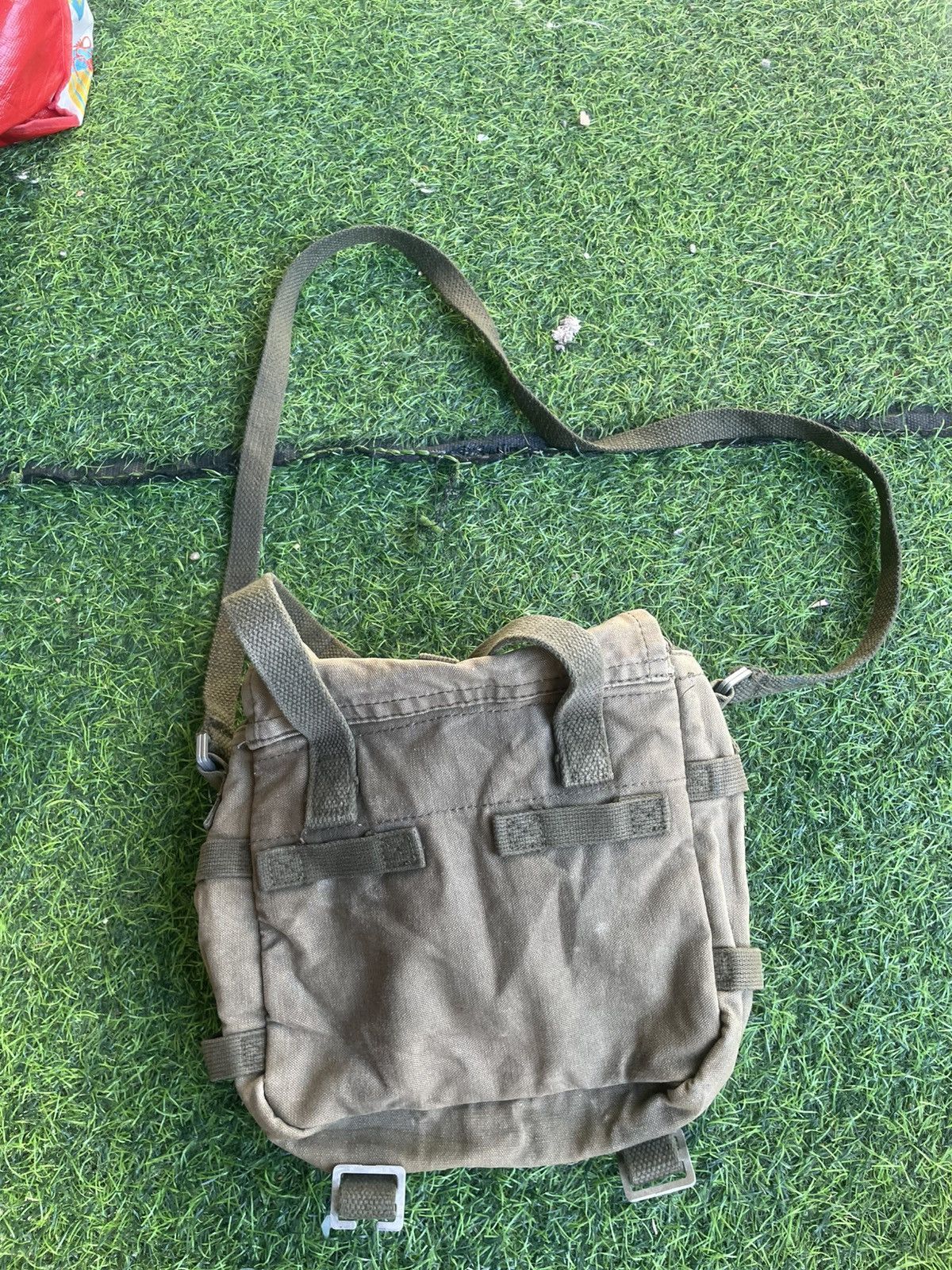 Vintage Vintage German Army Utility Bag – Military Surplus Size ONE SIZE - 2 Thumbnail