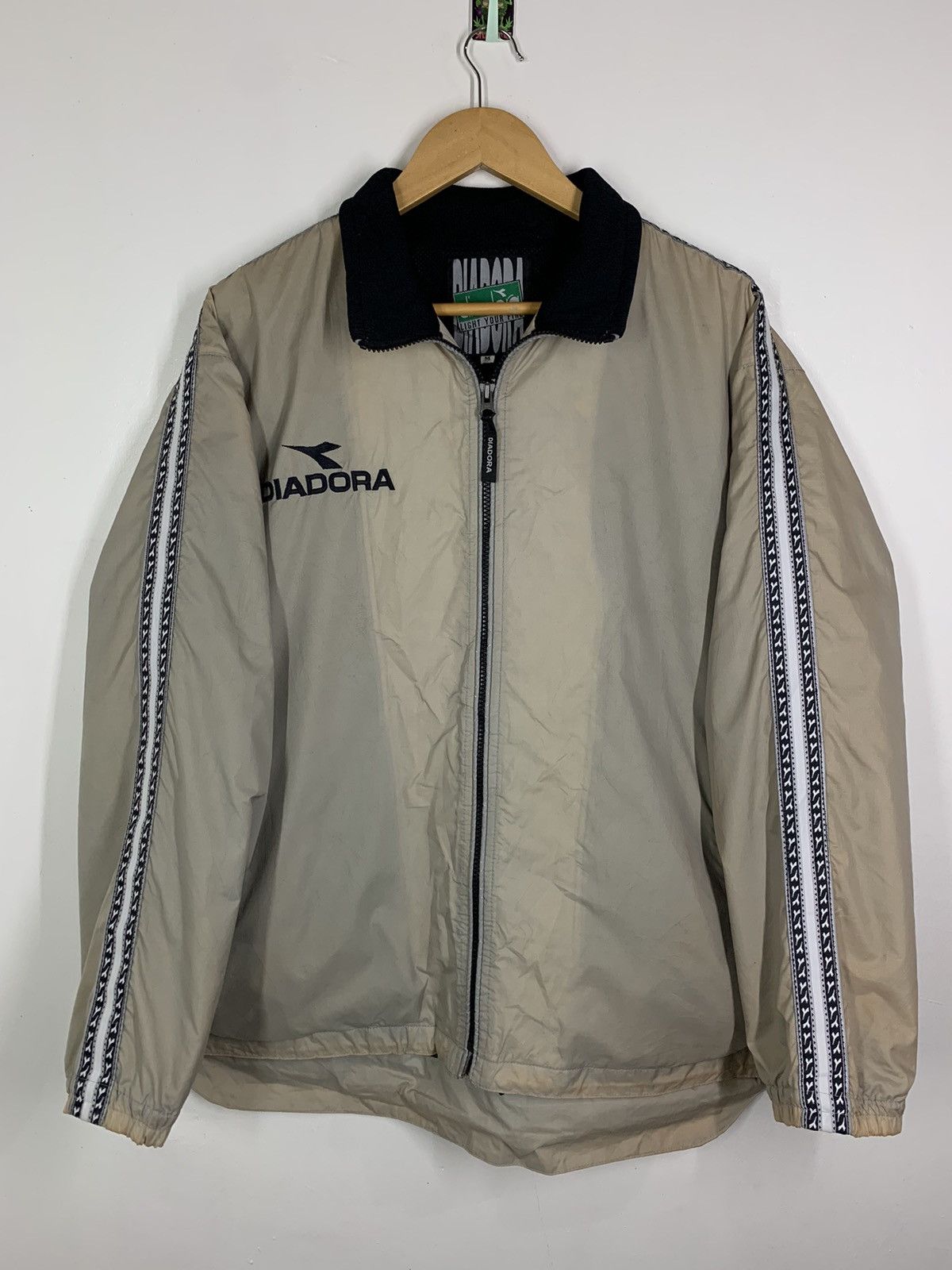Diadora × Vintage Vintage Diadora Full Zip Jacket Size US M / EU 48-50 / 2 - 1 Thumbnail