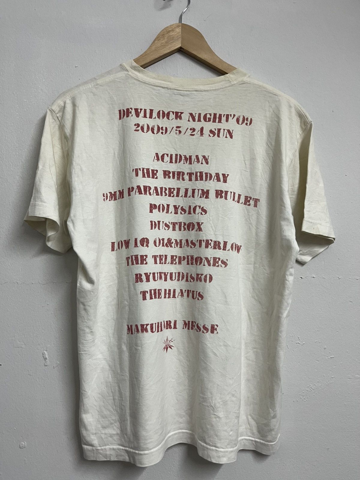 Devilock 💥Y2K Distressed DEVILOCK NIGHT 09 Concert Tee Size US L / EU 52-54 / 3 - 10 Thumbnail