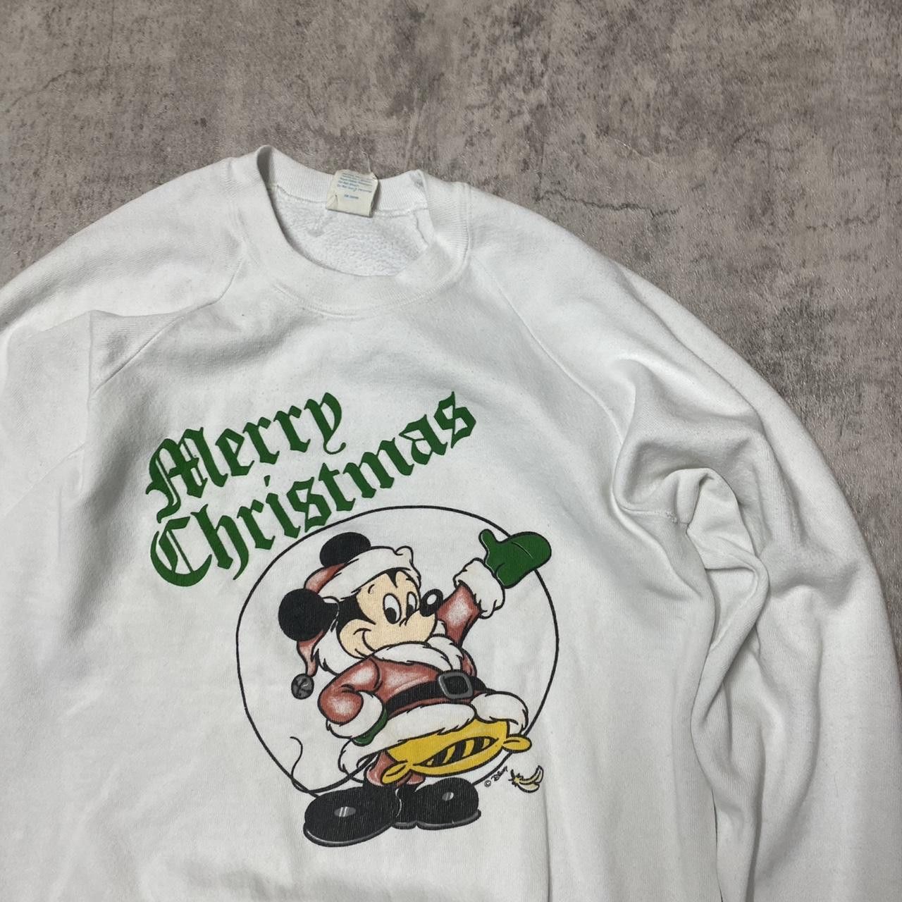 Other White Christmas micky mouse Hoodie vinatge Size US M / EU 48-50 / 2 - 3 Thumbnail