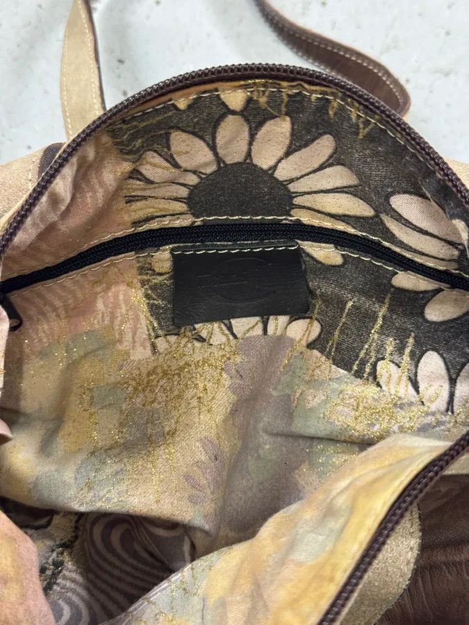 Designer × Just Cavalli × Vintage 2000s Cavalli Brown Brut Handle Bag Size ONE SIZE - 5 Thumbnail