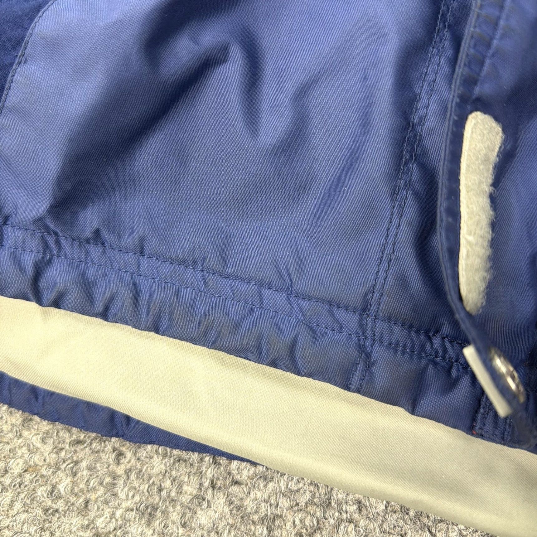 Barker Marker Ski Jacket Womens 12 Blue Hooded Insulated Snow Winter Coat Ski Vtg Size XL / US 12-14 / IT 48-50 - 7 Thumbnail