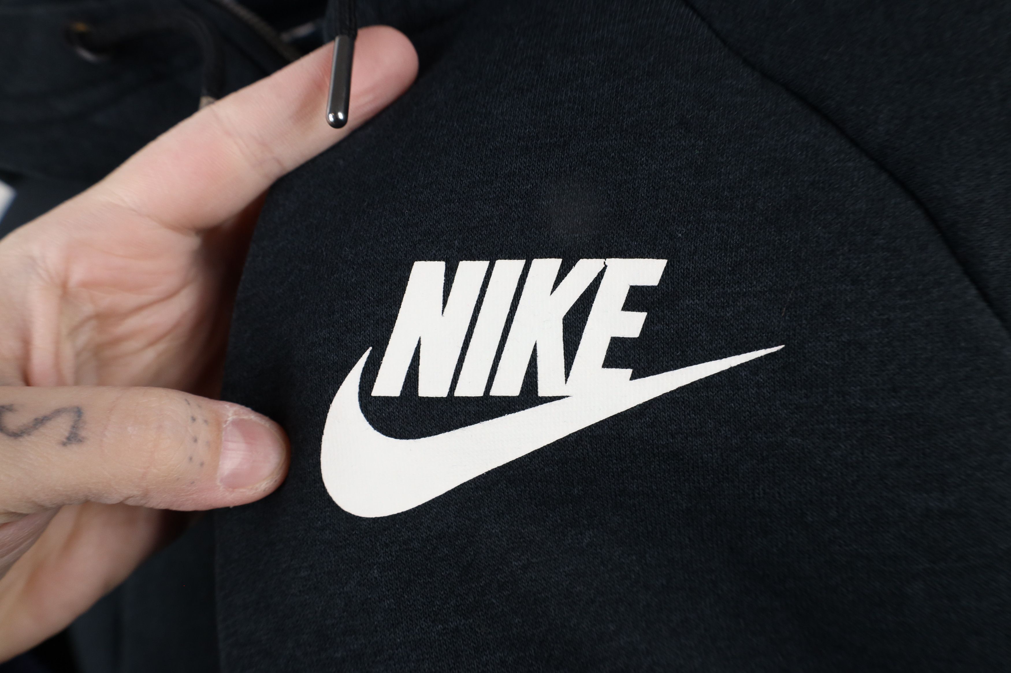 Nike Vintage Nike Sportswear Spell Out Full Zip Tech Hoodie Size US L / EU 52-54 / 3 - 4 Thumbnail