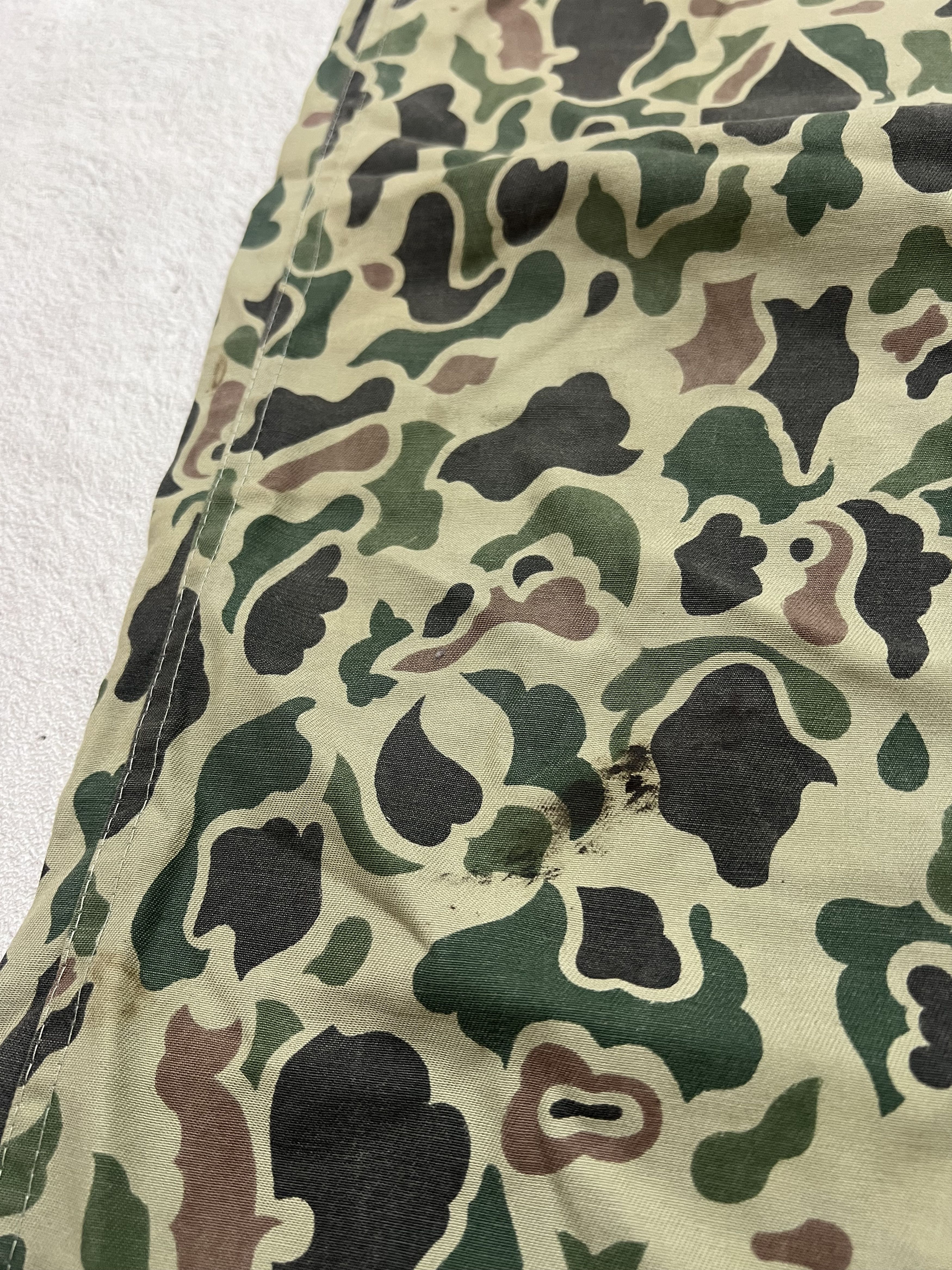 Japanese Brand 80s Archival Camo Frog Fatigue Work Pants y2k Lgb Ifsix Size US 34 / EU 50 - 3 Thumbnail