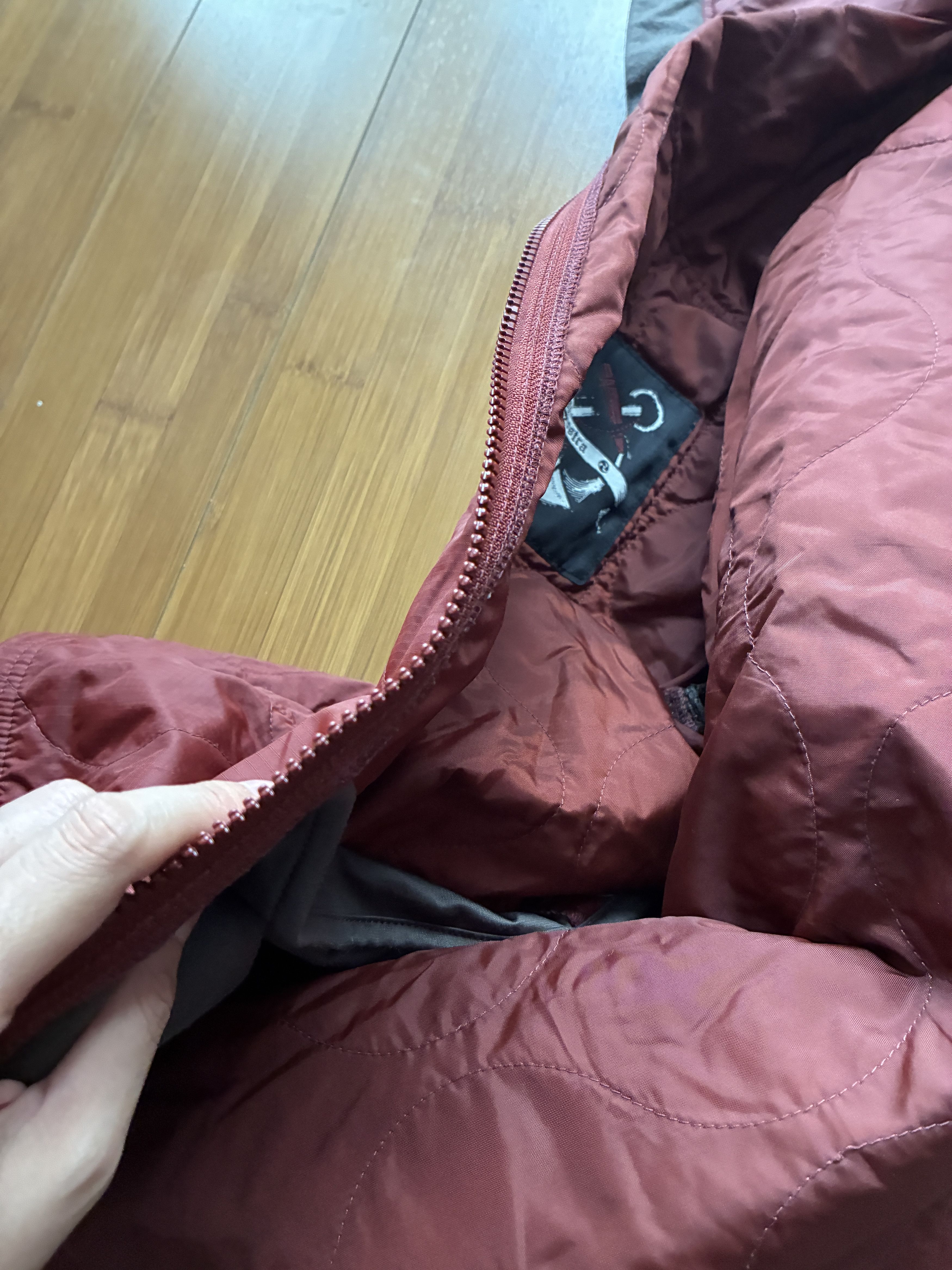 Burton Burton Ronin Lightweight Rust Brown Quilted Jacket Large Size US L / EU 52-54 / 3 - 11 Thumbnail