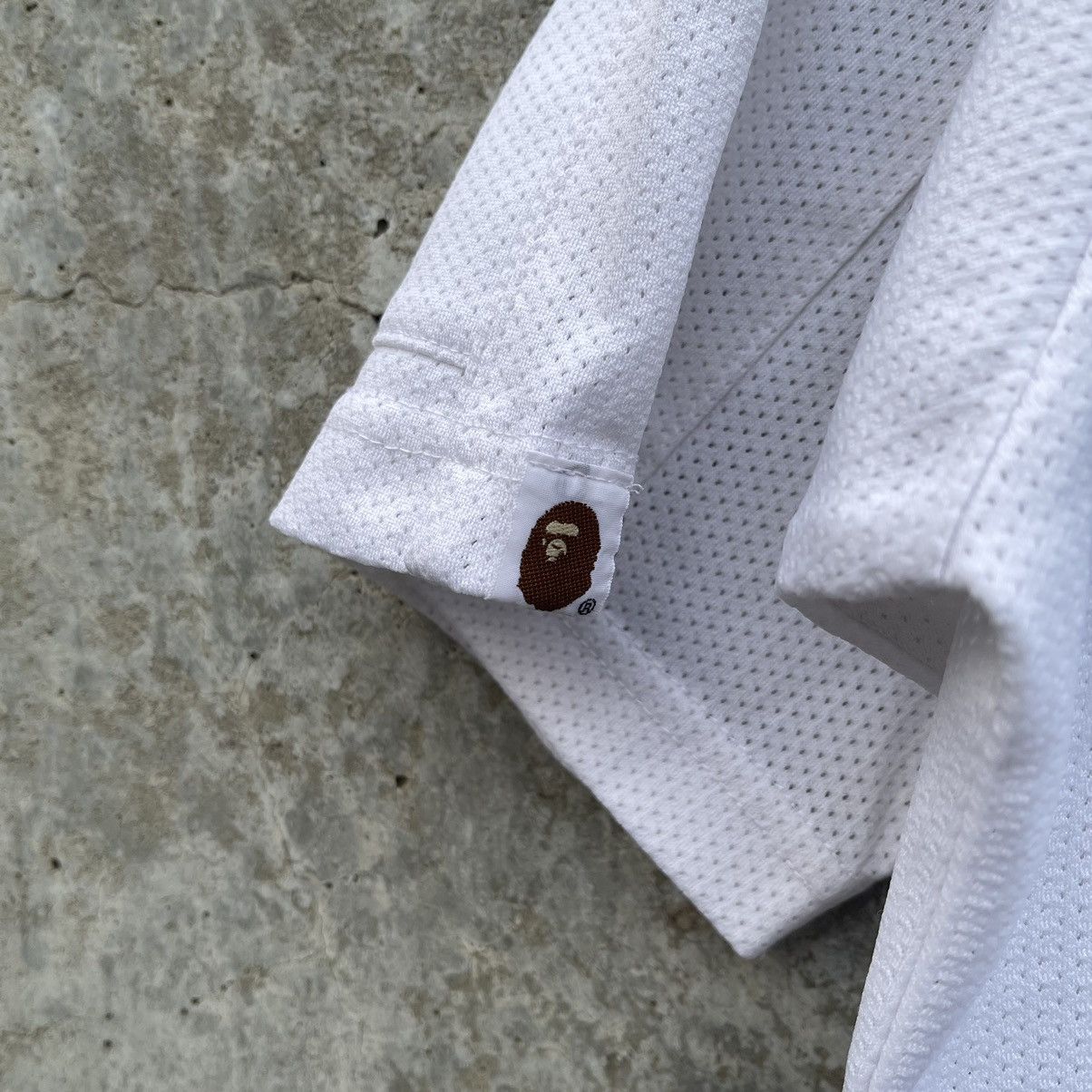 Bape BAPESTA MESH POLO Size US L / EU 52-54 / 3 - 4 Thumbnail
