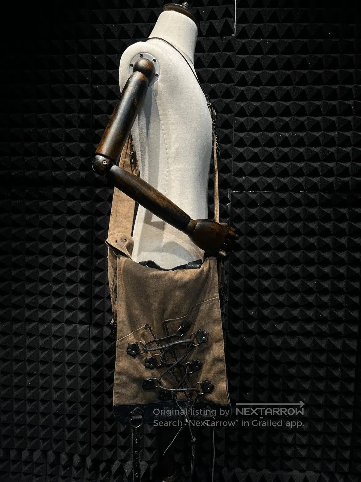 Vintage Avant Garde Industry Style Shoulder Bag. Size ONE SIZE - 1 Thumbnail