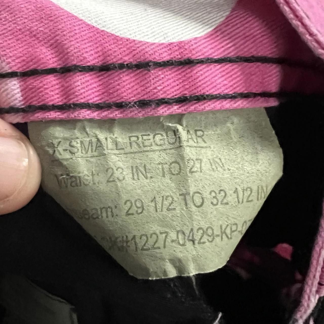 Designer Xs Pink And Black Camo Size 30" / US 8 / IT 44 - 4 Thumbnail