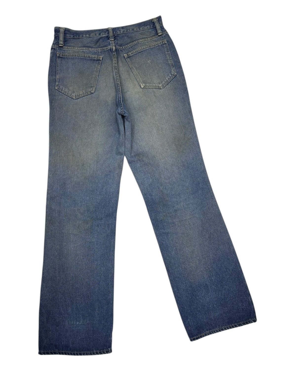 Japanese Brand × Jean Vintage Japanese Brand Mooneyes Patches Loose Fit Denim Jean Size US 30 / EU 46 - 4 Thumbnail