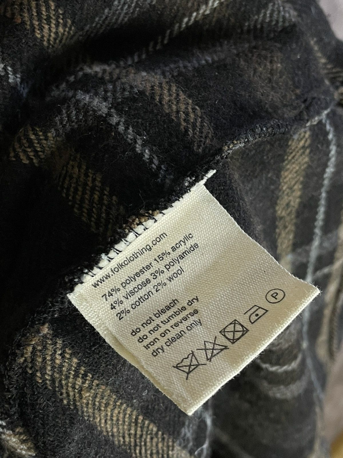 Folk Vintage Folk Flannel Checked Pocket Shirt Plaid Size US L / EU 52-54 / 3 - 9 Thumbnail