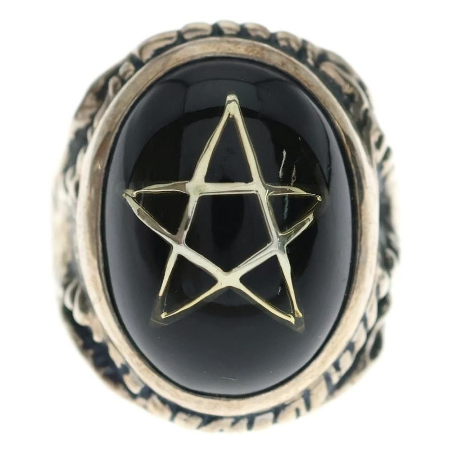 Other US8 ALEX STREETER Angel Heart Ring 17 Marilyn Manson Size ONE SIZE - 4 Thumbnail
