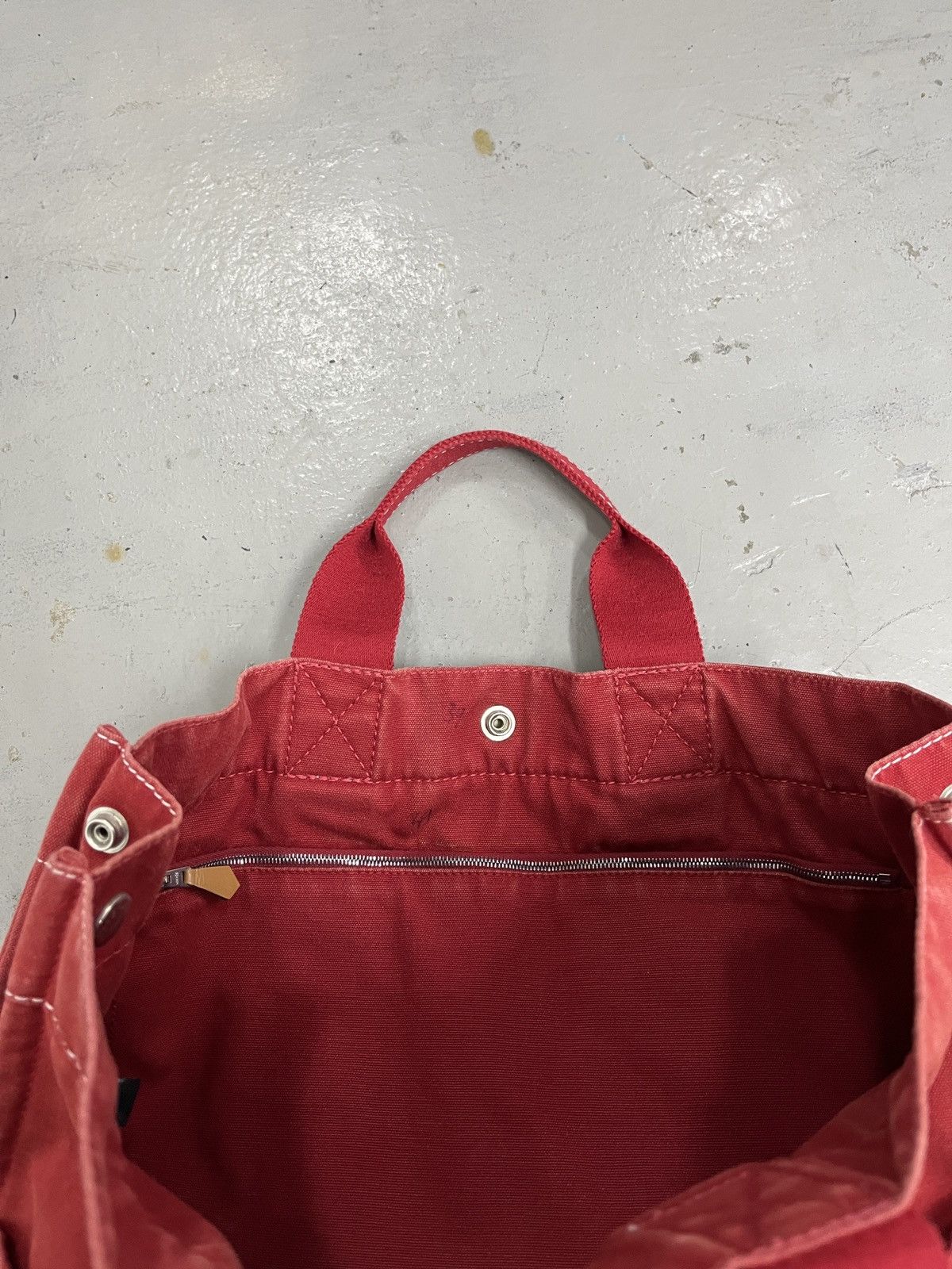 Hermes Hermès Red Fourre Tout MM Tote Bag Size ONE SIZE - 7 Thumbnail