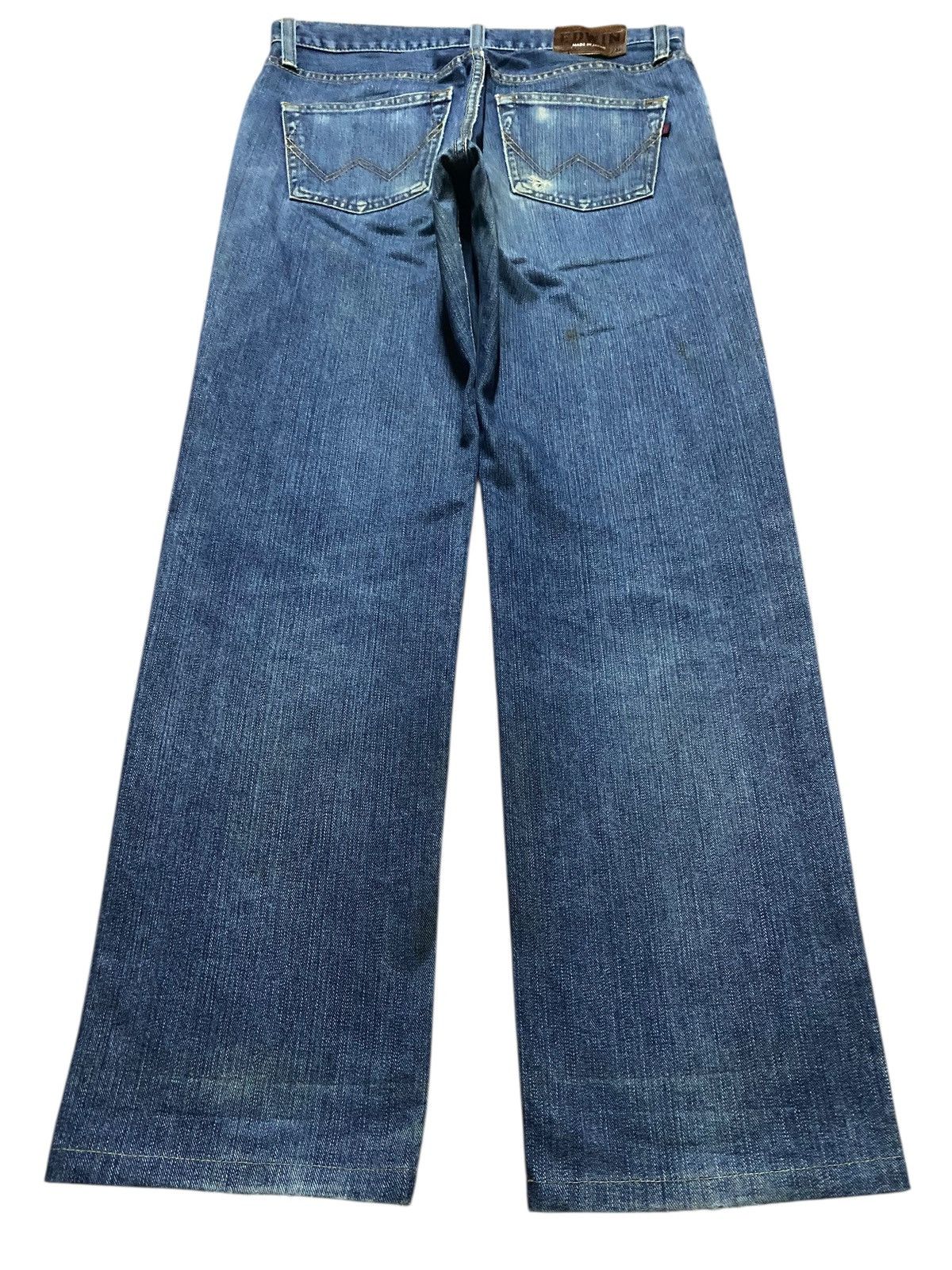 Junya Watanabe Vintage Japanese Brand Edwin 404 Grunge Distressed Loose Size US 34 / EU 50 - 2 Thumbnail
