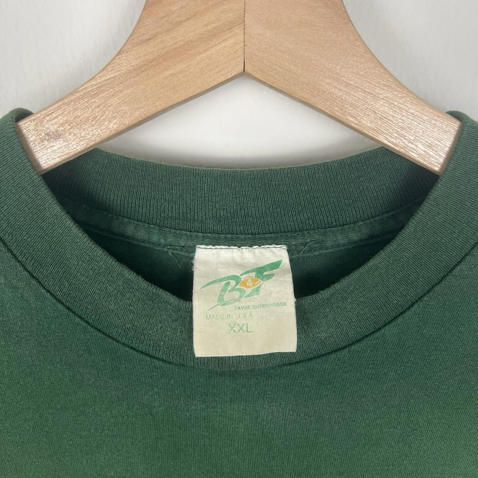 Other Vintage 90s Brett Favre Green Bay Packers NFL T Shirt XXL Size US XXL / EU 58 / 5 - 3 Thumbnail