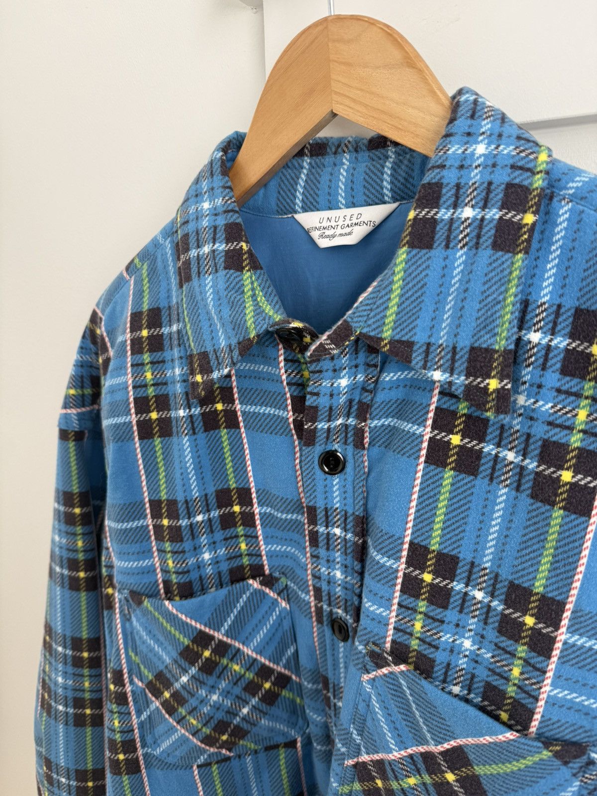 Unused Down flannel shirt Size US XL / EU 56 / 4 - 2 Thumbnail