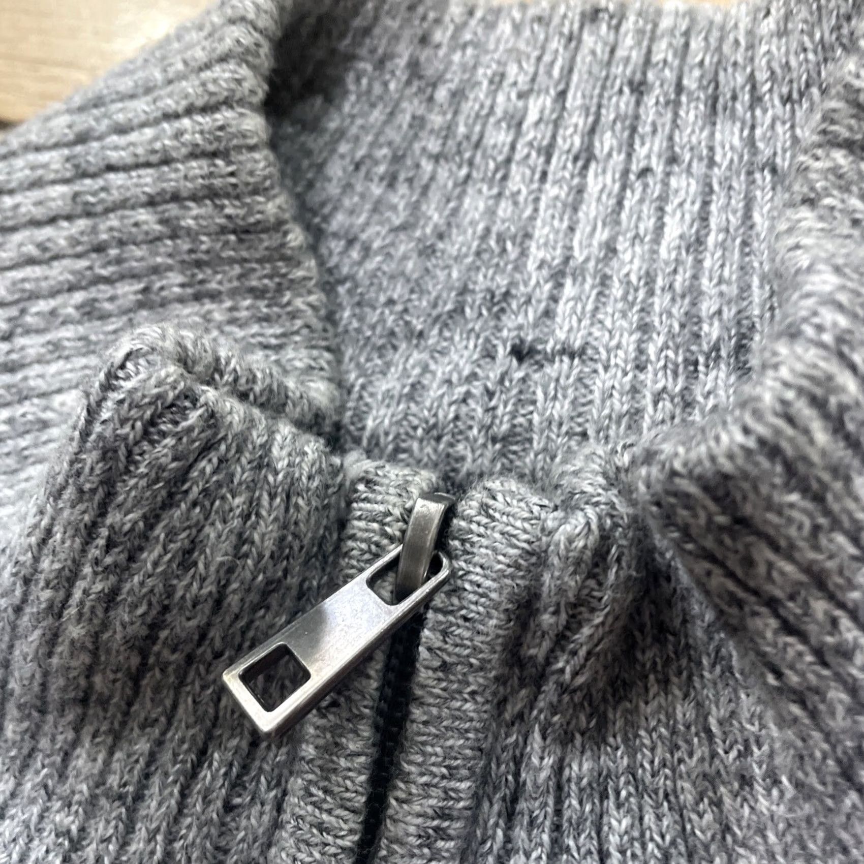 Vintage FAIRLANE Cable Knit Sweater Men L Gray Quarter Zip 1/4 Business Golf Capsule Sweater Pullover Clothing Mens Gray Size US L / EU 52-54 / 3 - 6 Thumbnail