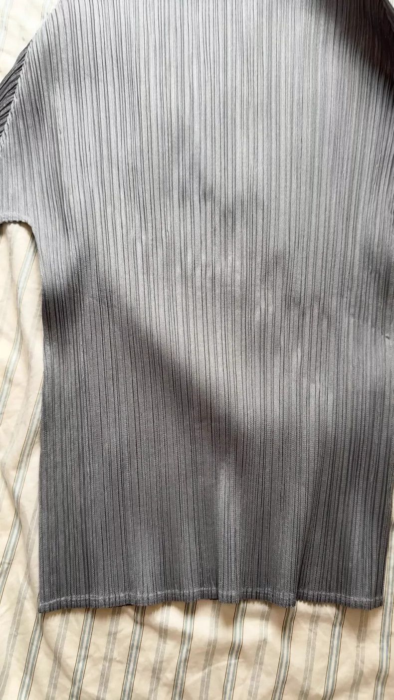 Issey Miyake issey miyake size:one size Grey turtleneck coat 2505-Nexta Size XXS / US 00 / IT 34 - 3 Thumbnail