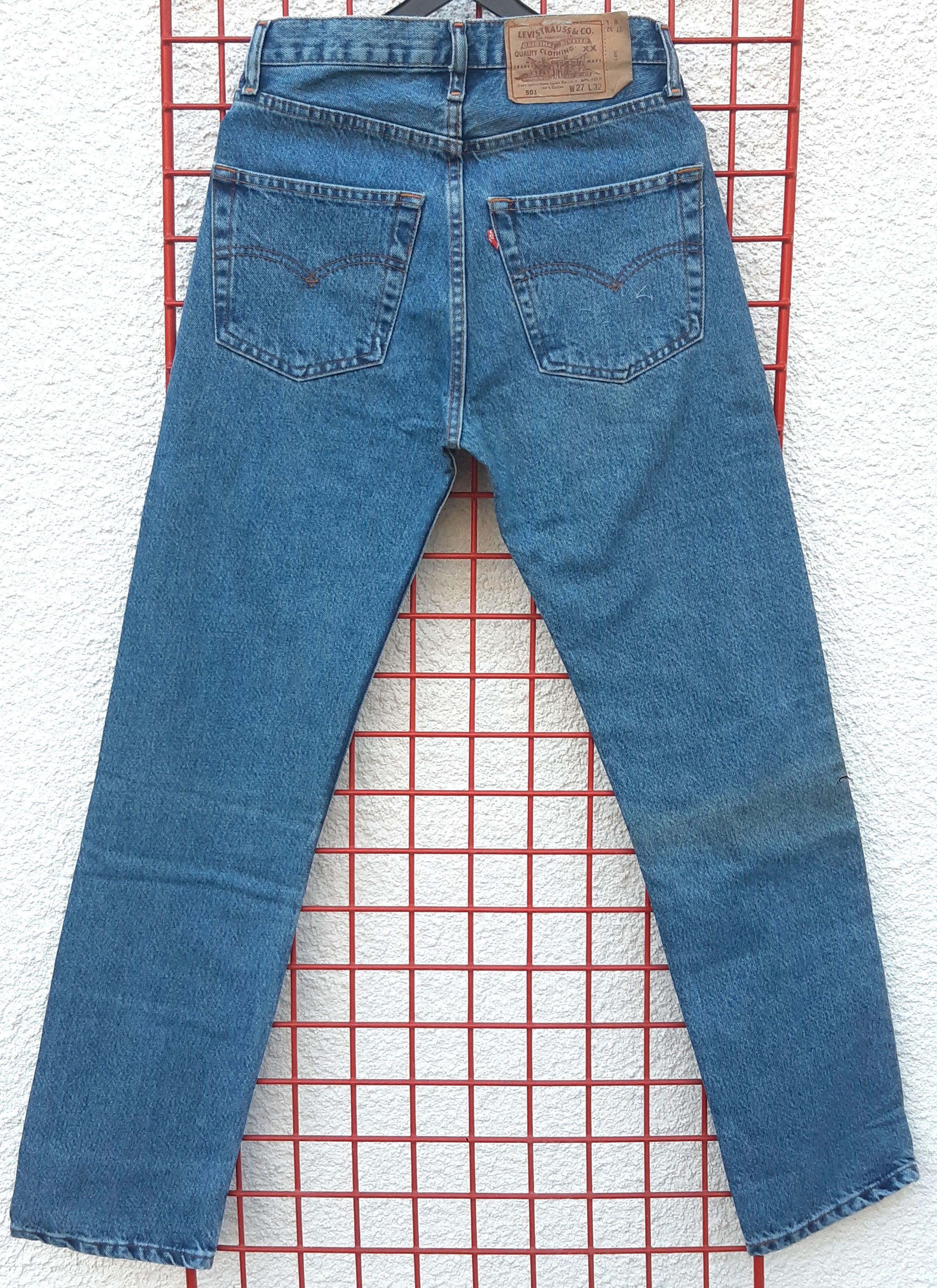Levi's Vintage 90s LEVIS 501 Jeans USA size W27/L30 NOS Size 27" / US 4 / IT 40 - 2 Thumbnail