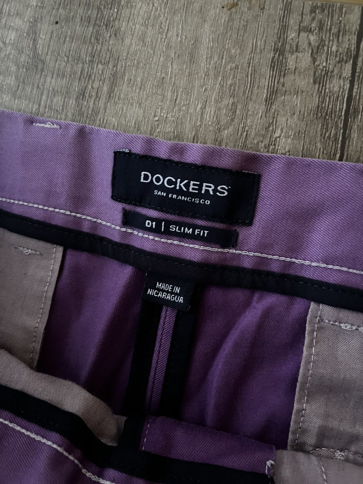 Dockers × Vintage Purple Dockers Pants Size US 34 / EU 50 - 2 Thumbnail