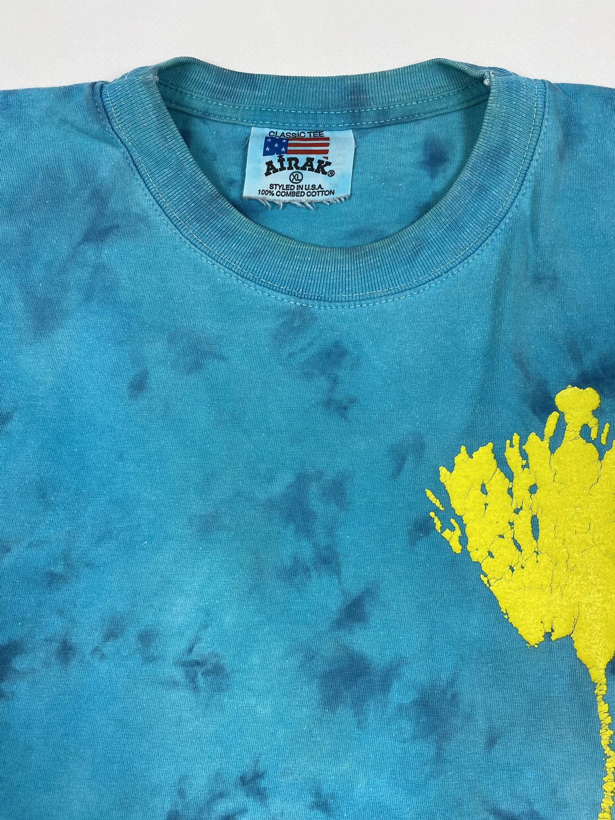 Band Tees 1990’s Vintage UB40 Promises And Lies World Tour Tie-Dye Tee Size US XL / EU 56 / 4 - 4 Thumbnail