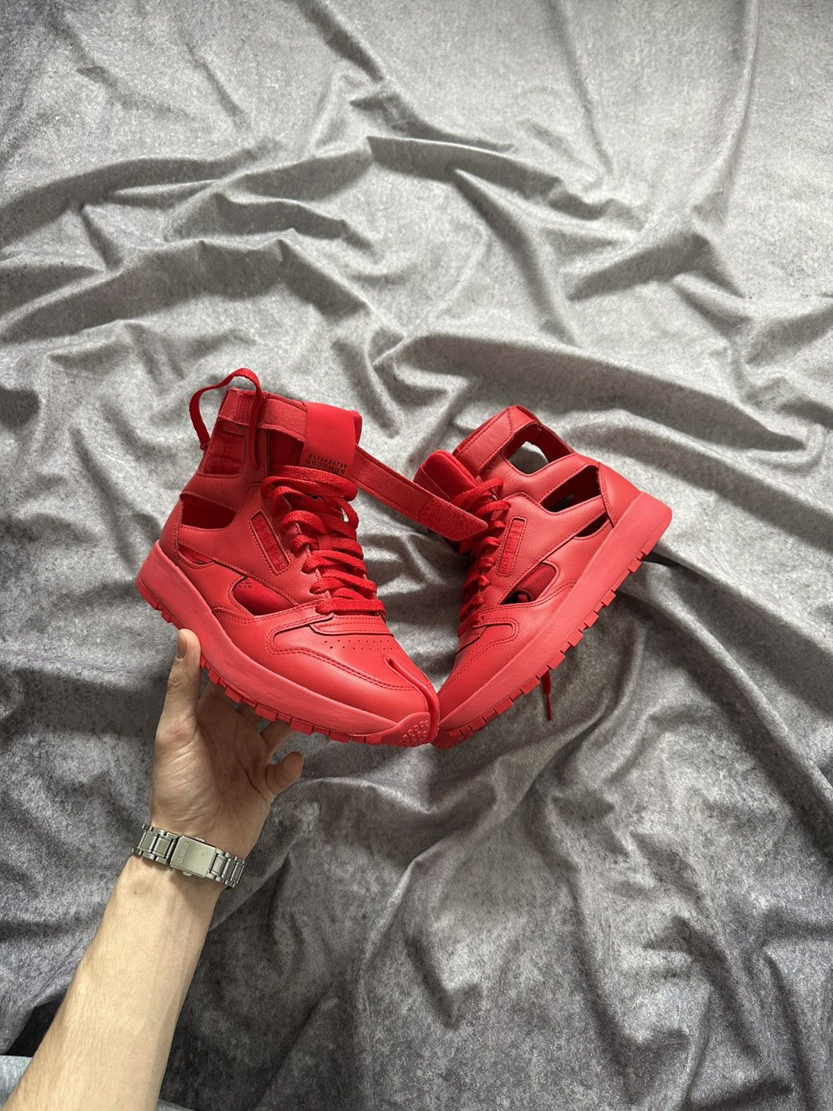 Maison Margiela × Reebok Maison Margiela X Reebok Classic Tabi High Sneakers Size US 8 / EU 41 - 1 Thumbnail