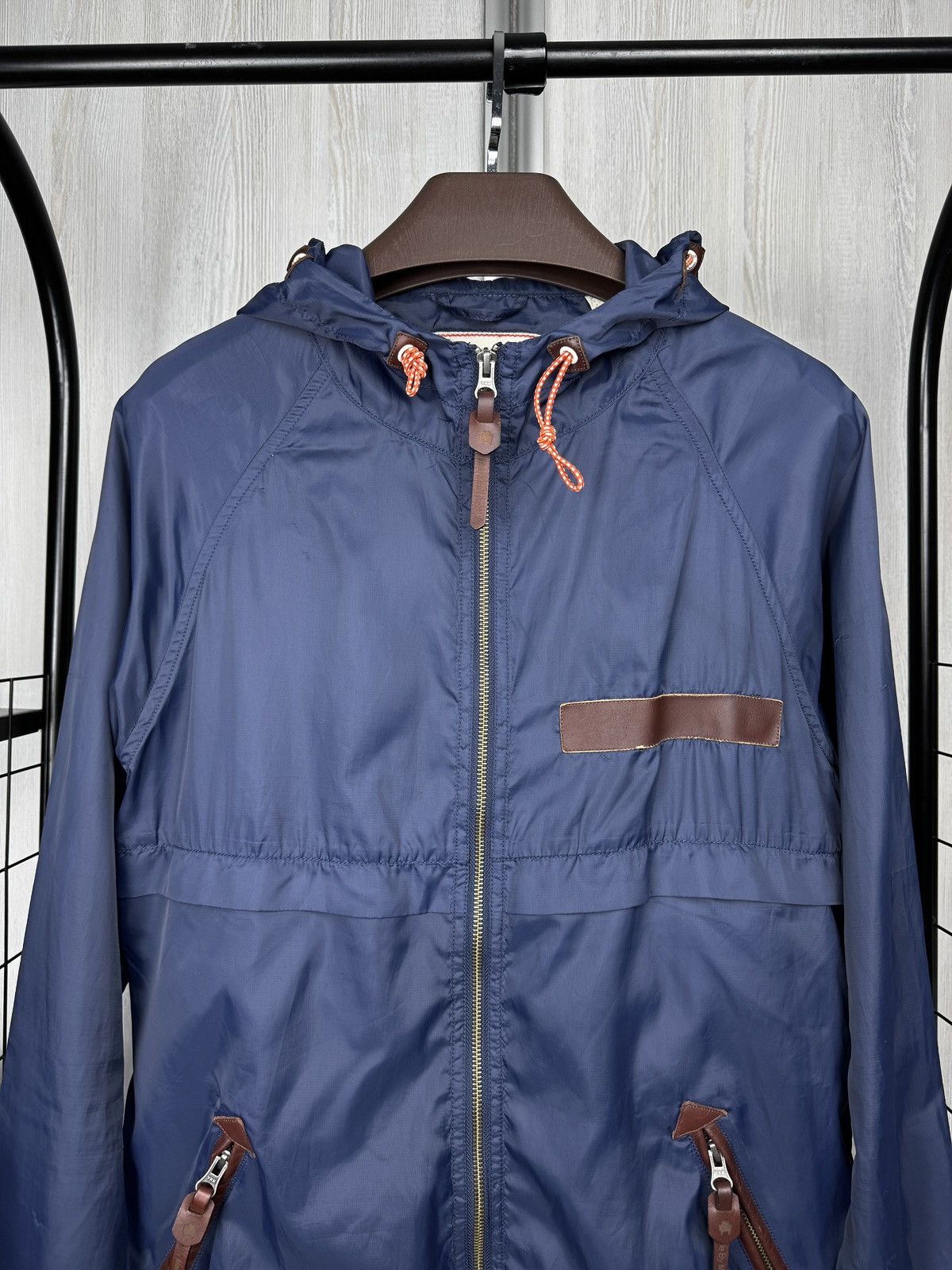 Marshall Artist Marshall Artist Navy Blue Lightweight Windcheater Jacket Size US M / EU 48-50 / 2 - 3 Thumbnail