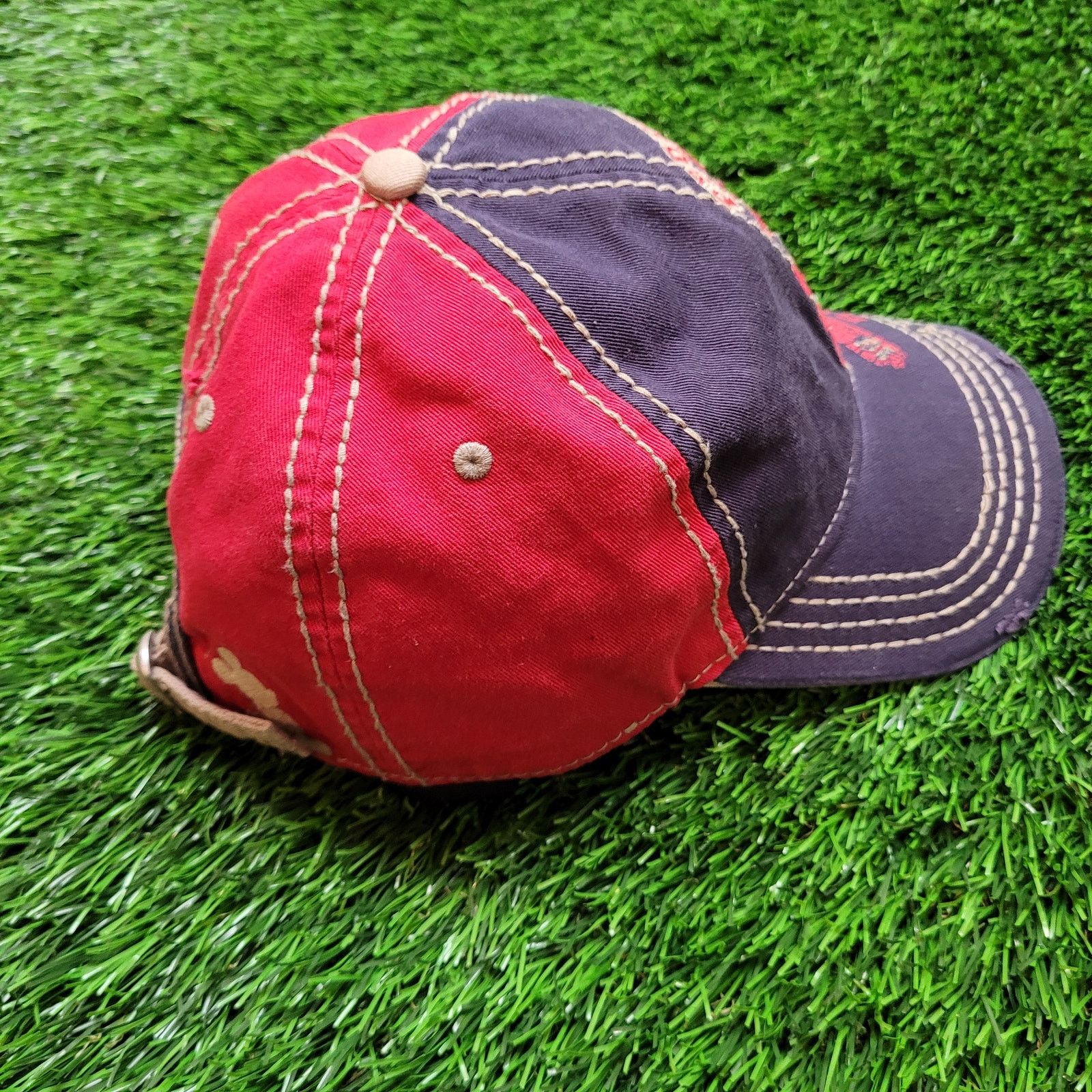 Disney Y2K Disneyland Distressed Collegiate Strapback Women Hat Cap Size ONE SIZE - 5 Thumbnail