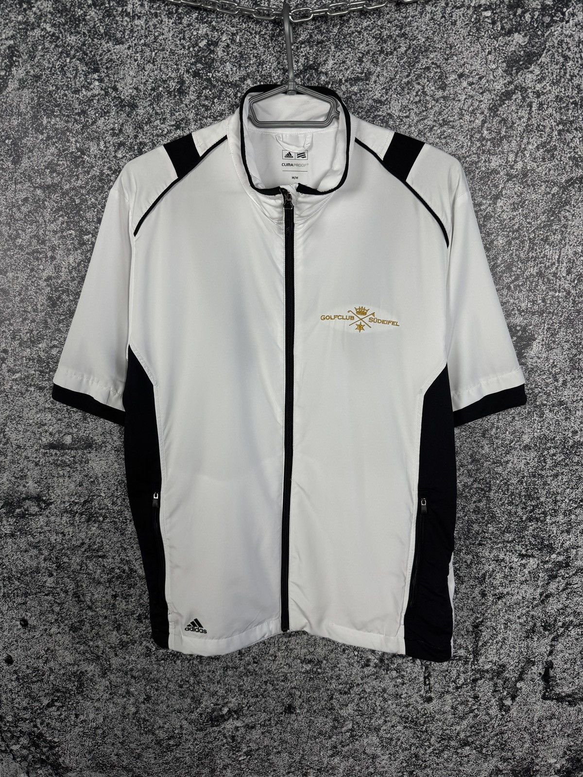Adidas Adidas Golf Club Sudeifel Short Sleeve Jacket White Size M Size US M / EU 48-50 / 2 - 1 Thumbnail