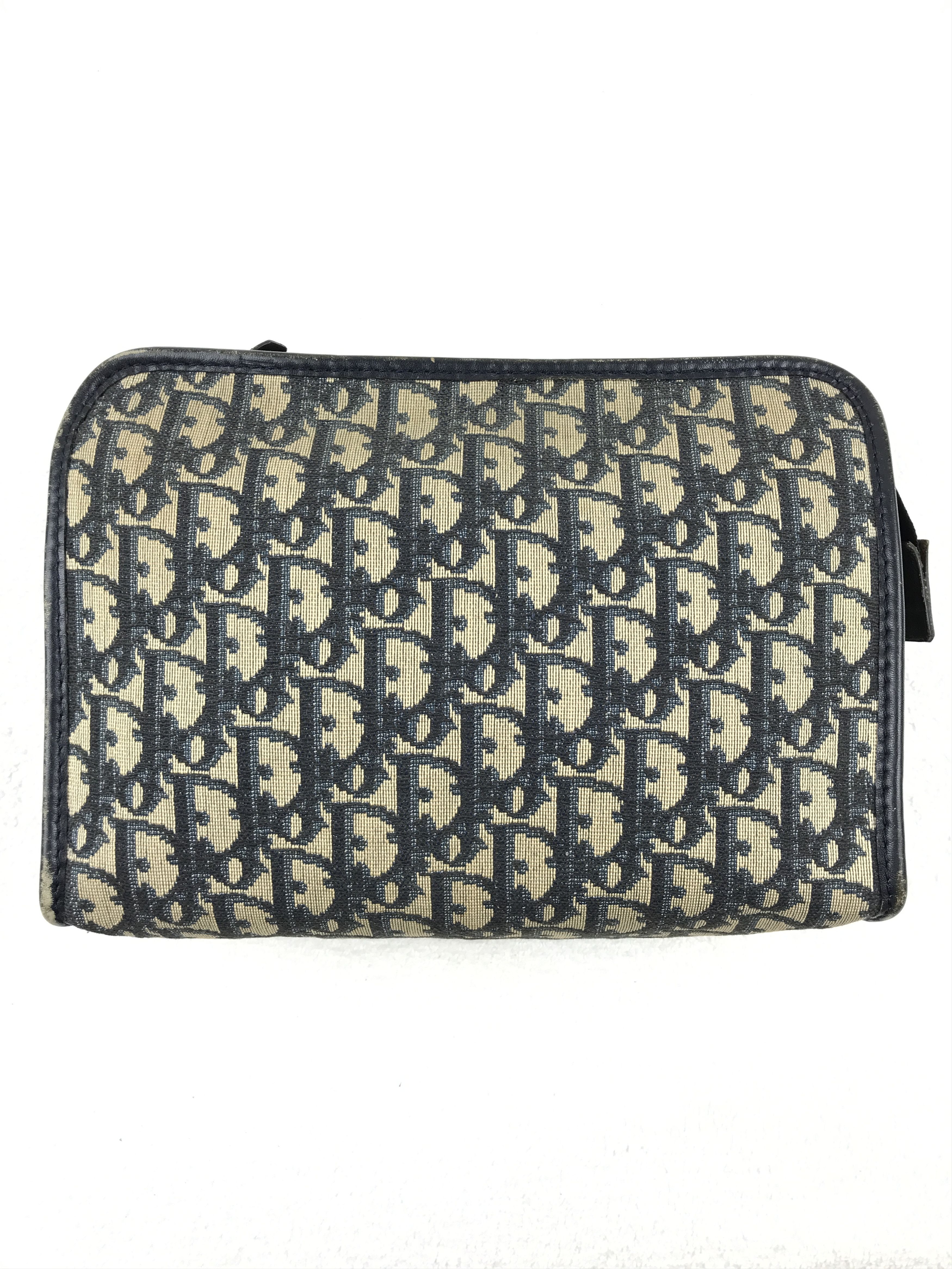 Christian Dior Monsieur Vintage Christian Dior Oblique Pouch Bag Size ONE SIZE - 2 Thumbnail
