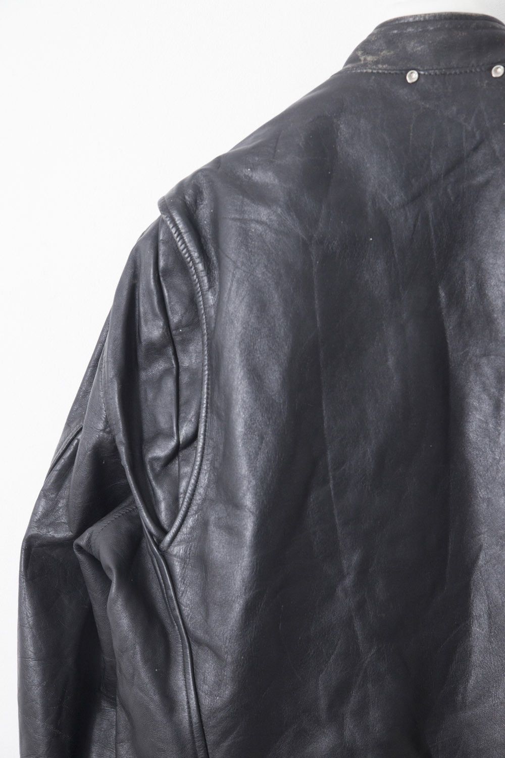Vintage Vintage 1970's single rider leather jacket Size US L / EU 52-54 / 3 - 4 Thumbnail