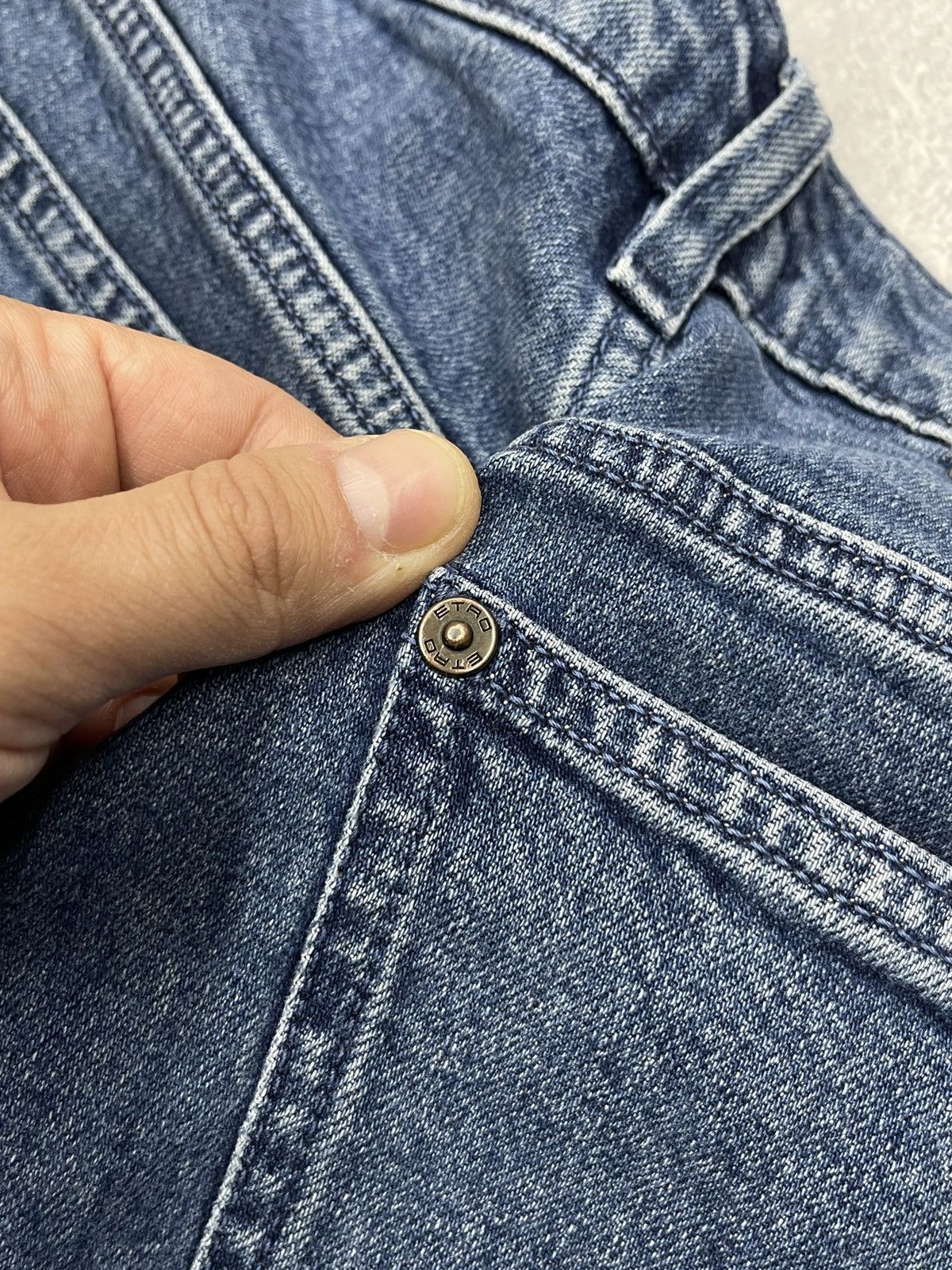 Designer × Etro × Vintage Mens Etro Milano Denim Jeans Blue Italy Designer Size US 32 / EU 48 - 12 Thumbnail