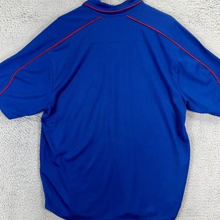 Reebok NEW York Giants Reebok Polo Shirt Mens Large Blue Football Rugby NFL EUC Size US L / EU 52-54 / 3 - 3 Thumbnail